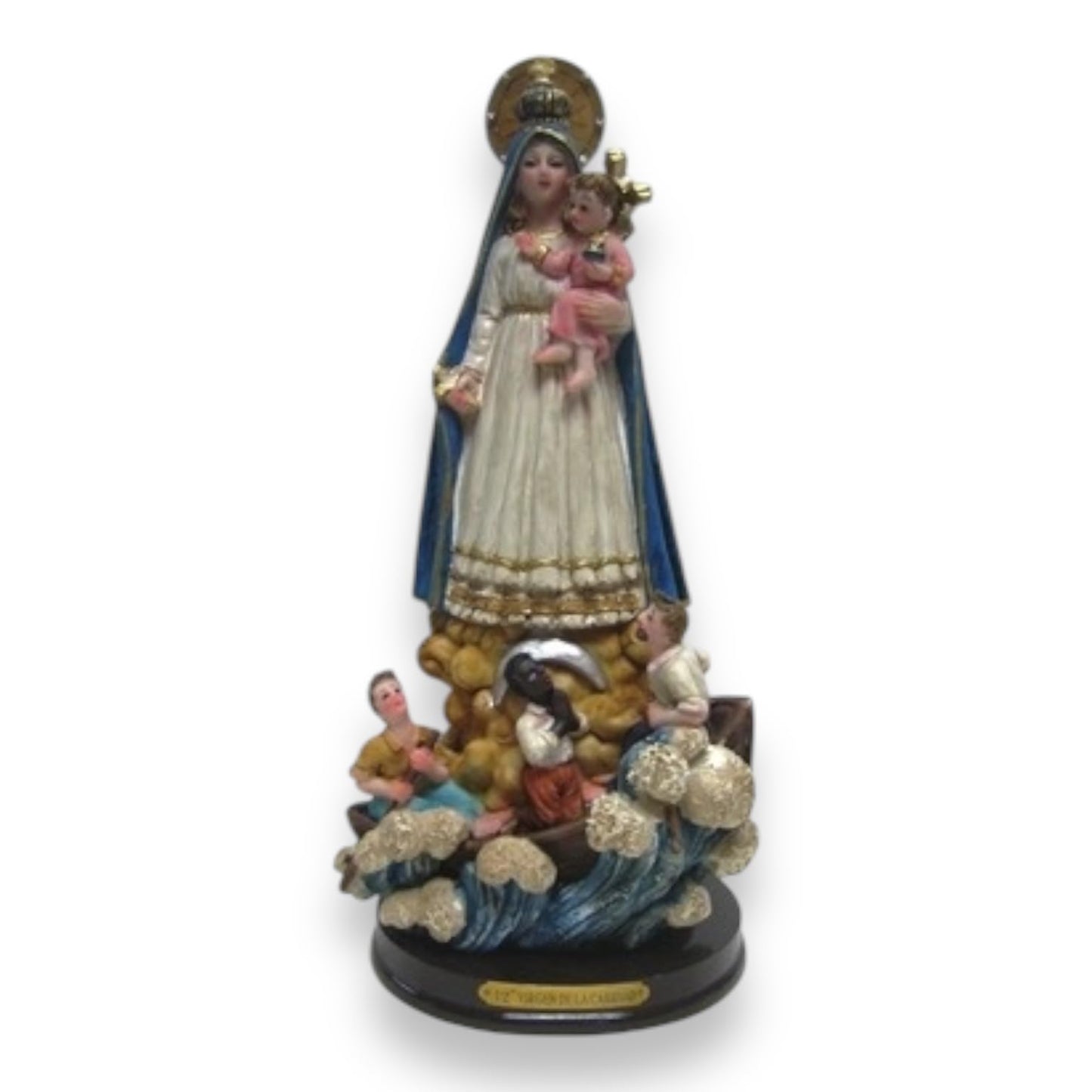 Our Lady of Charity 12" Resin Figurine – Virgen de la