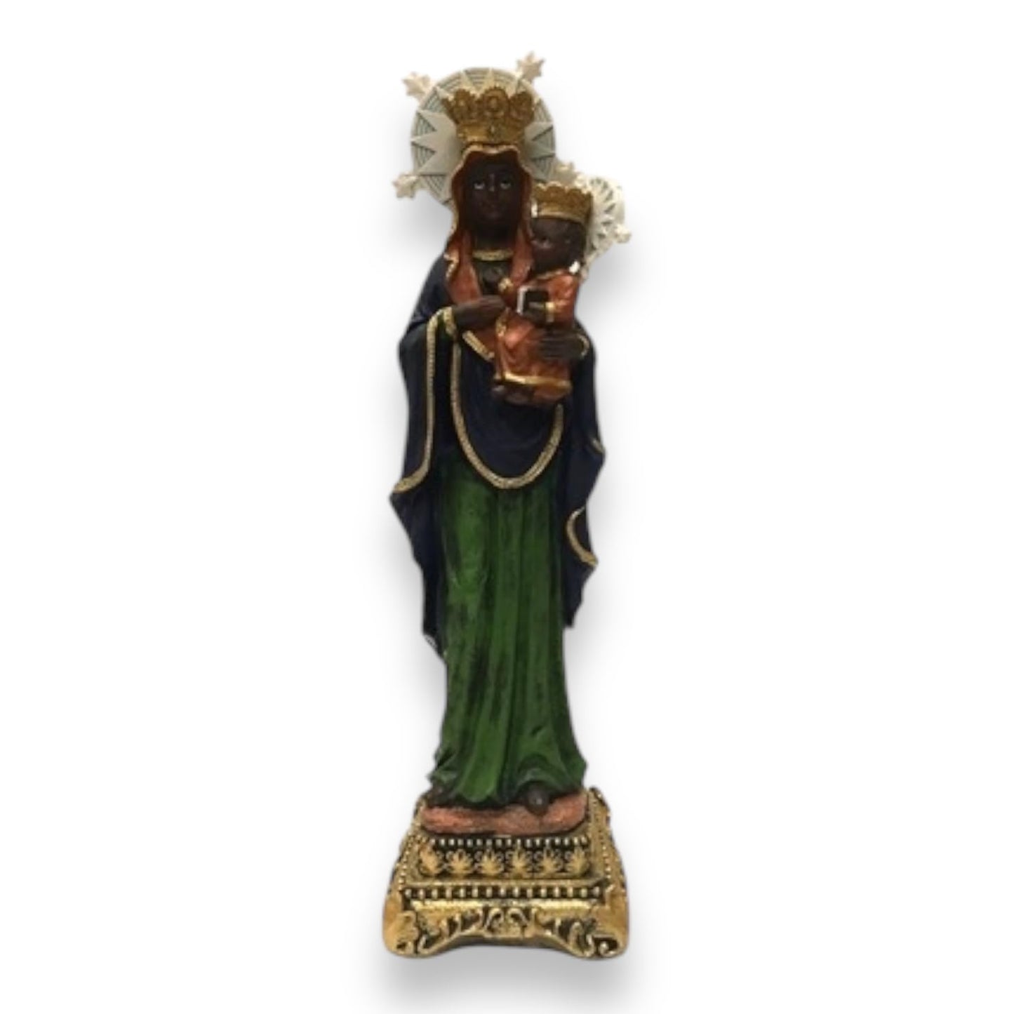 Santa Barbara Africana 12"  –  Statue Figurine Religious