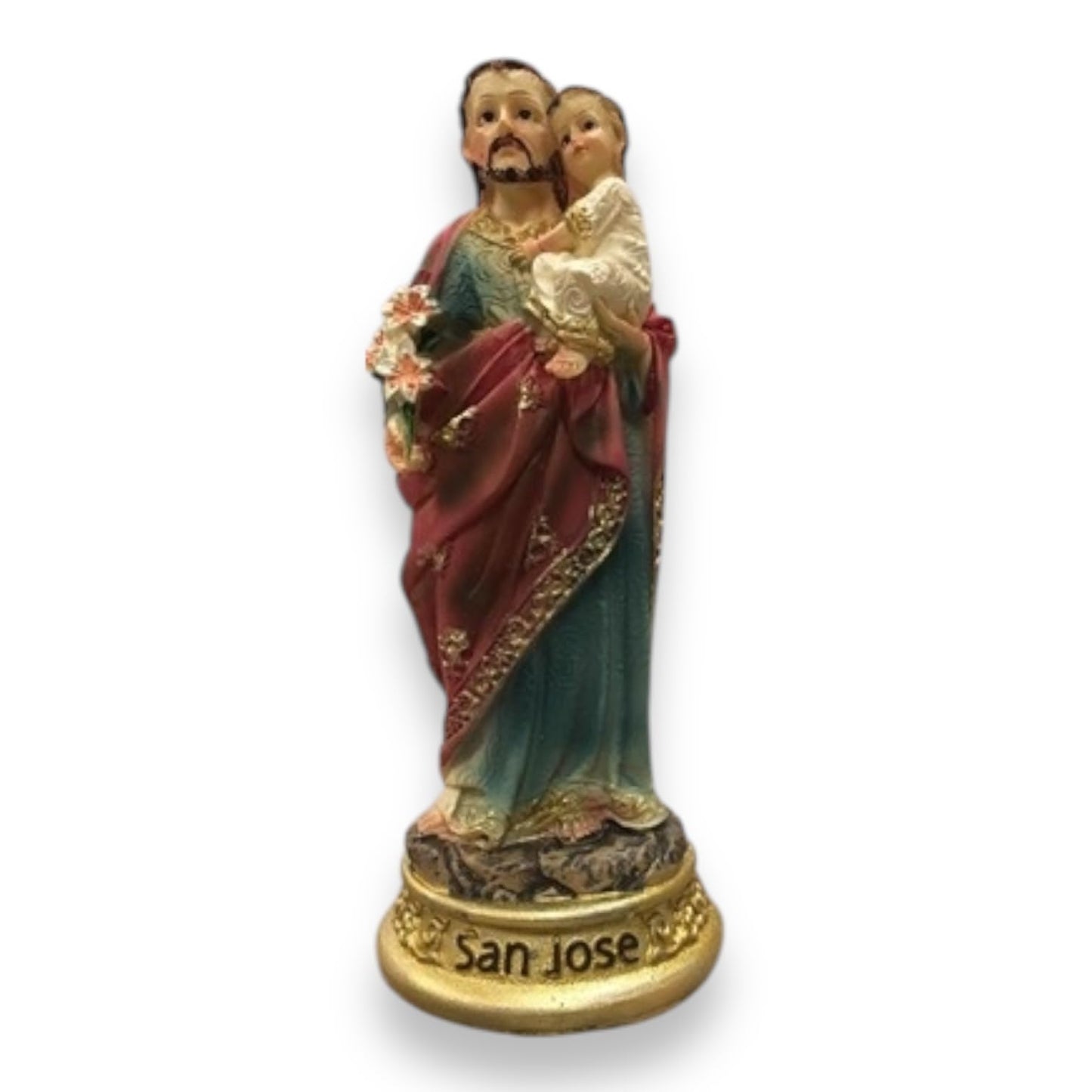 San Jose  –  Saint Joseph 5” Resin Figurine – Religious