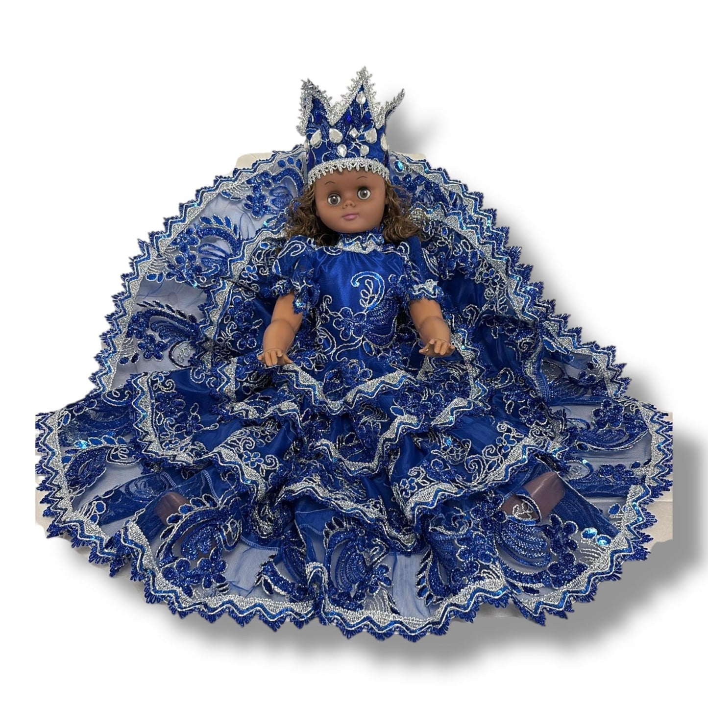 Yemaya Santeria Doll – Muñeca de Santería Azul para Orisha