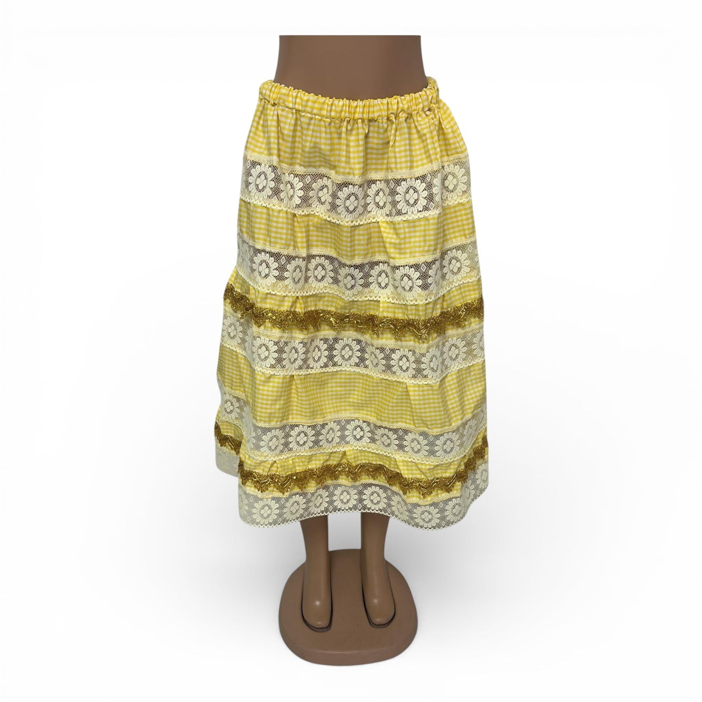 Oshun Falda Salla Amarilla Bordada de   –  Obatala Madre y