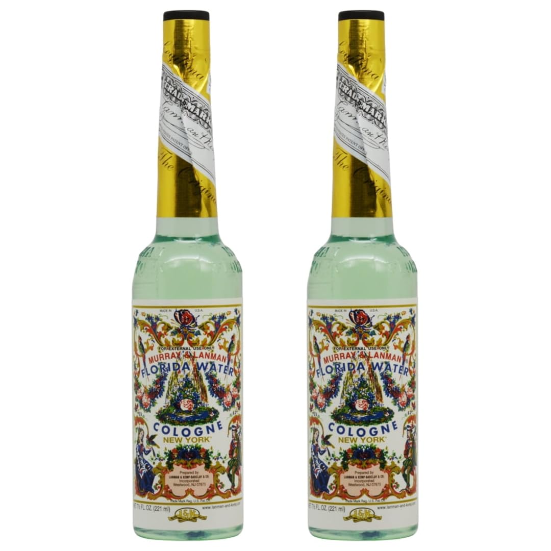 Florida Water  –  Agua Florida, 2-pack Colonia, Cologne