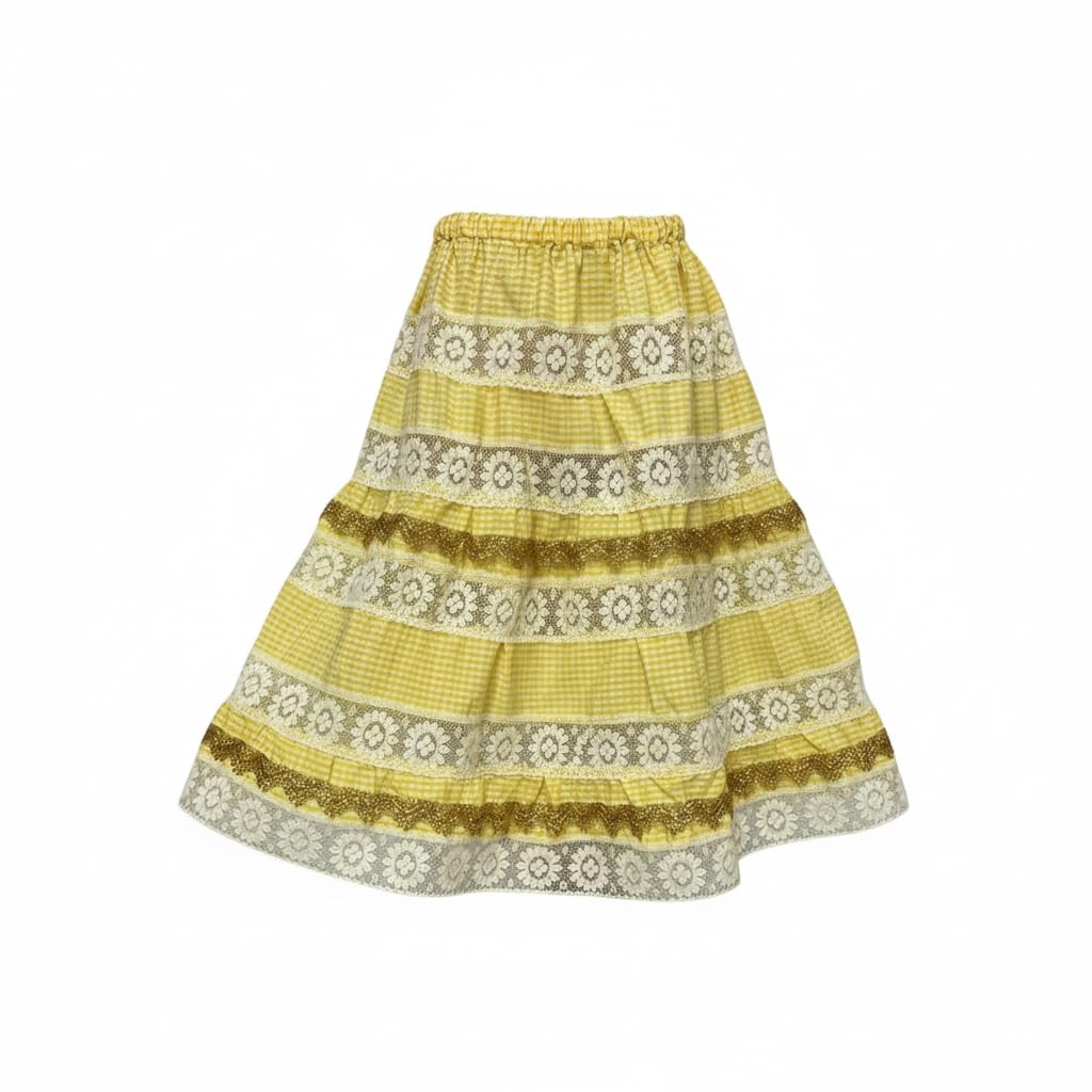 Oshun Falda Salla Amarilla Bordada de   –  Obatala Madre y