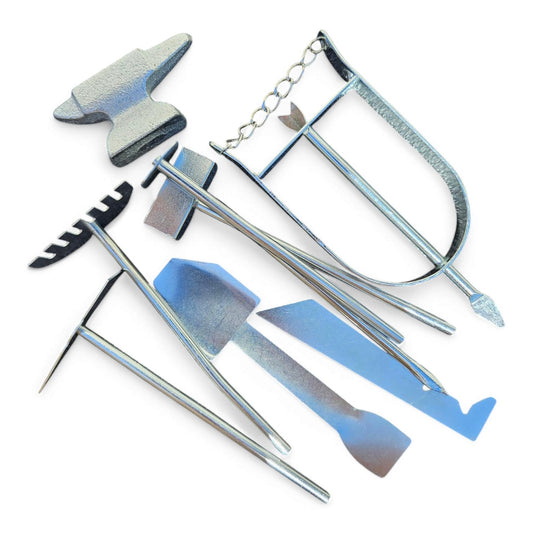 Oggun Herramientas de Ogun,  Warrior Tools, Spiritual Metal