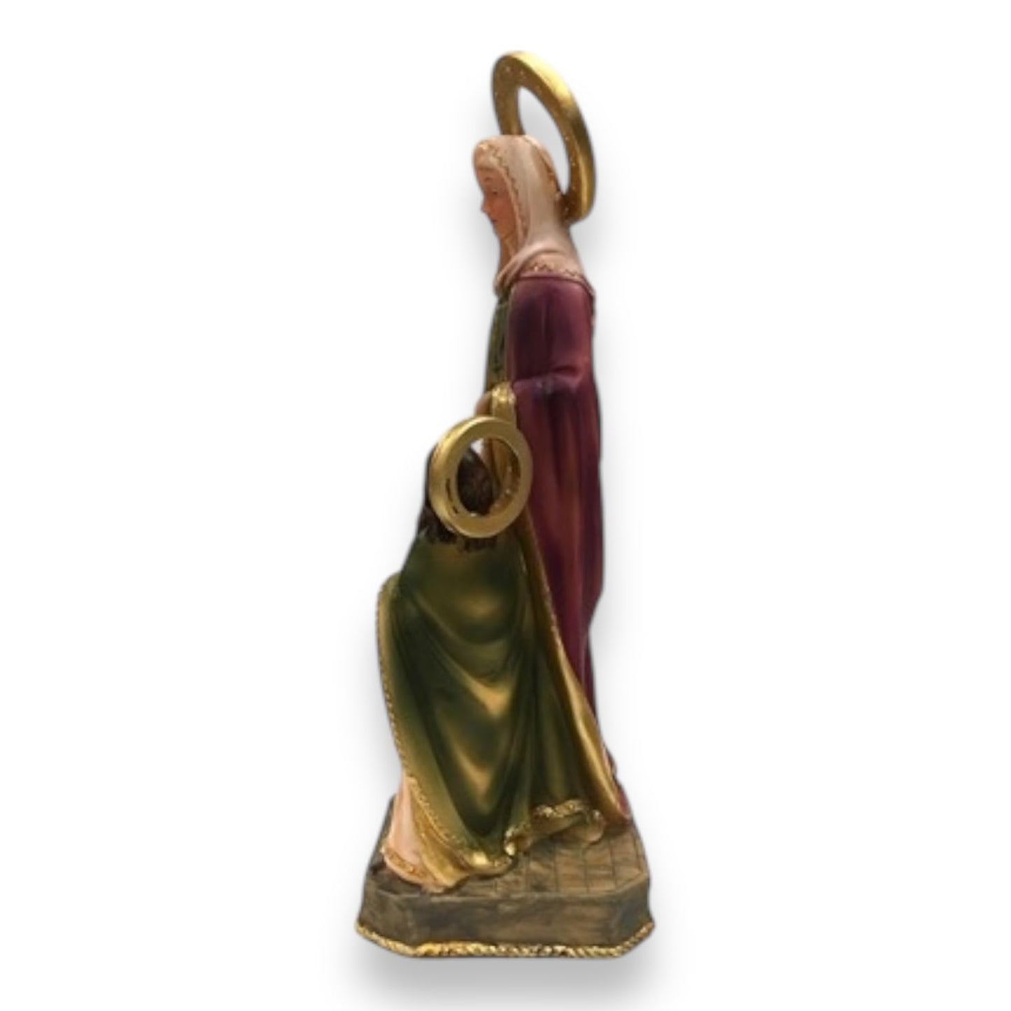 Saint Anne 12” Resin Figurine – Elegant Religious Statue