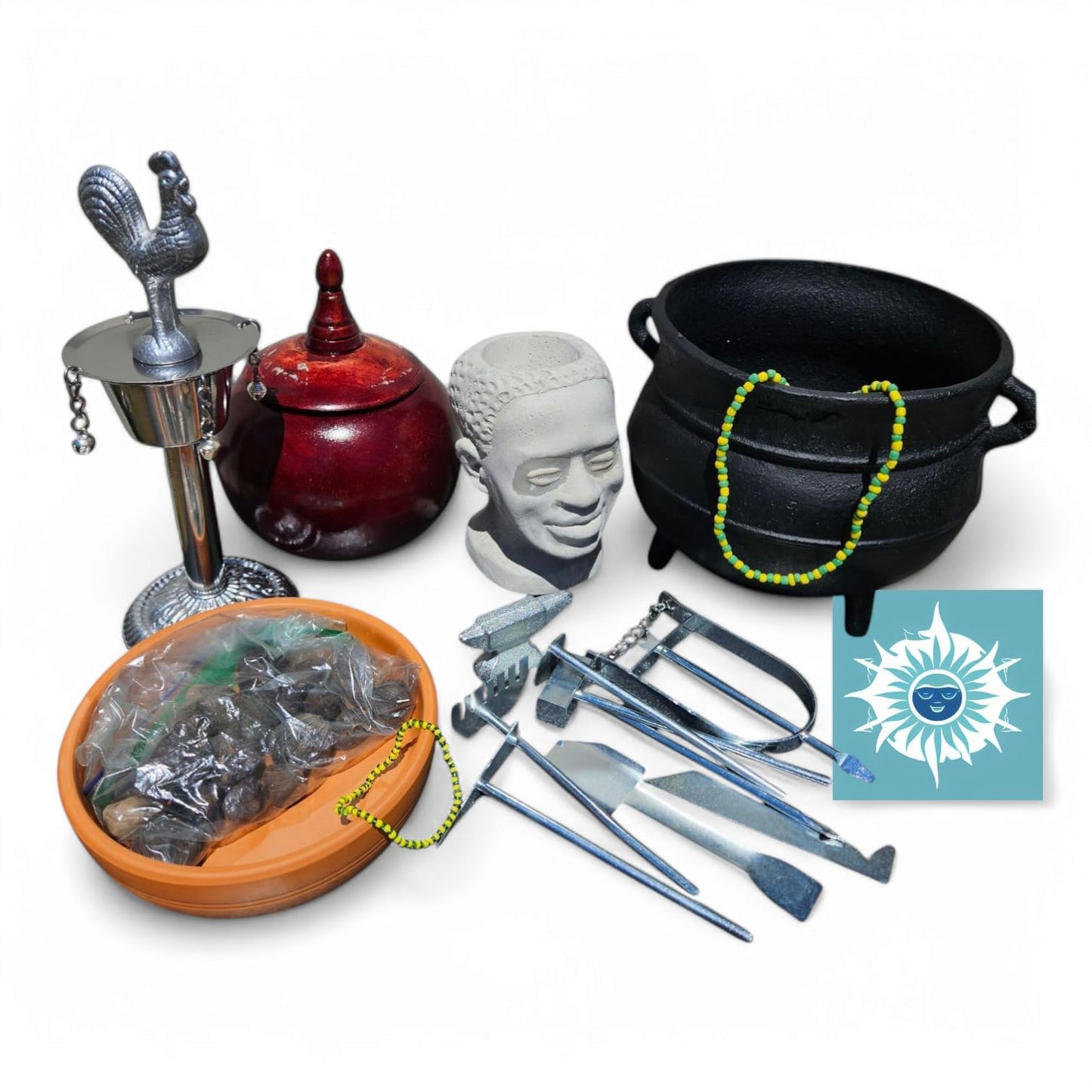 Set Mano de Orula Full Combo, Ifa Ikofá de Orula Kit