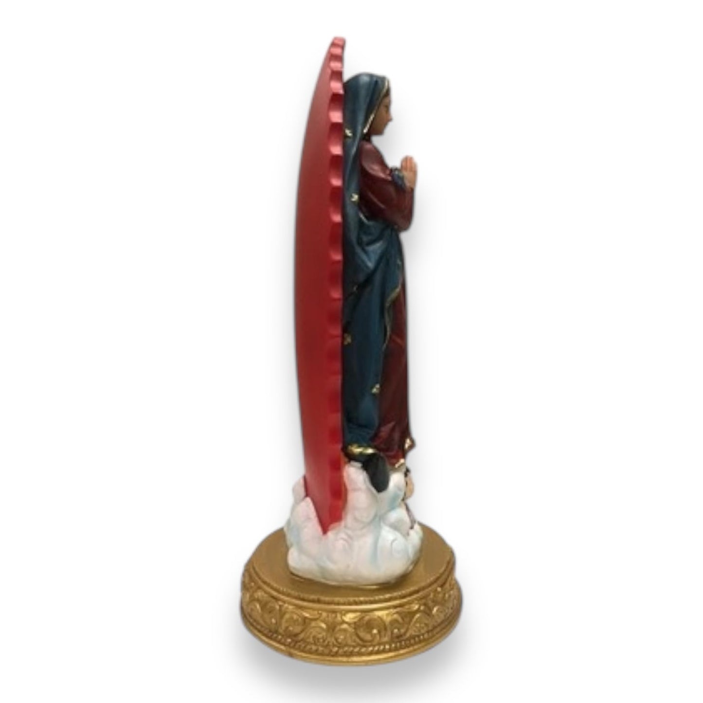 Our Lady of Guadalupe 12" Resin Figurine – Religious Statue