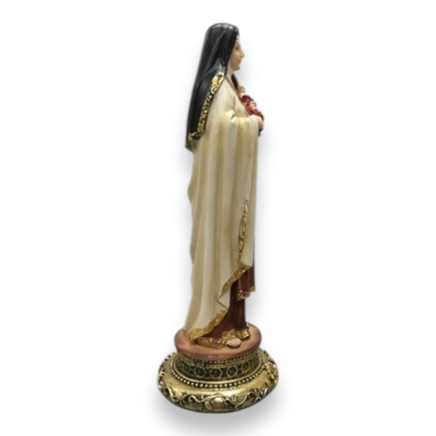 Santa Theresa  –  12" Saint Theresa Religious Statue