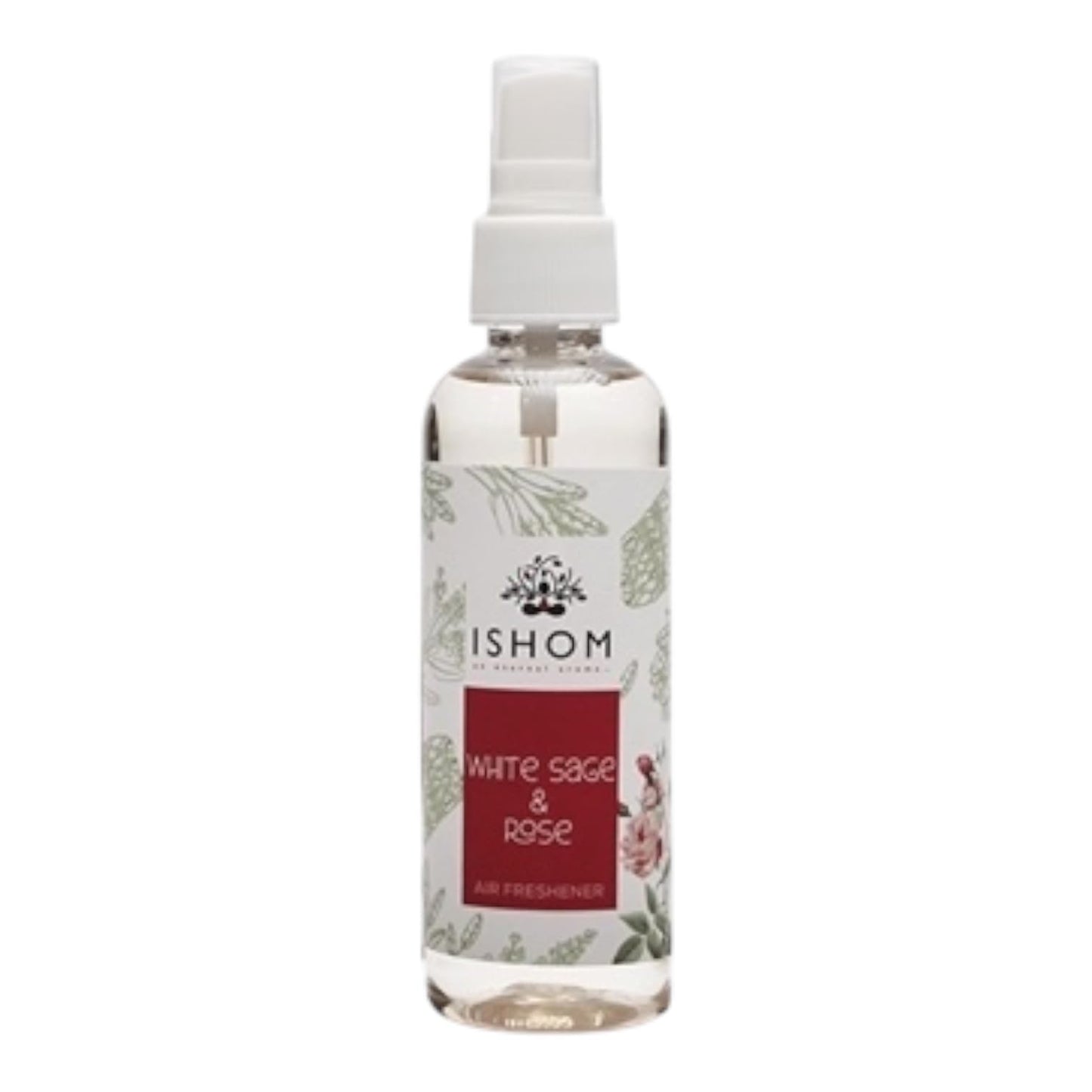 White Sage & Rose Smudge Spray – 100 ML Smokeless Energy