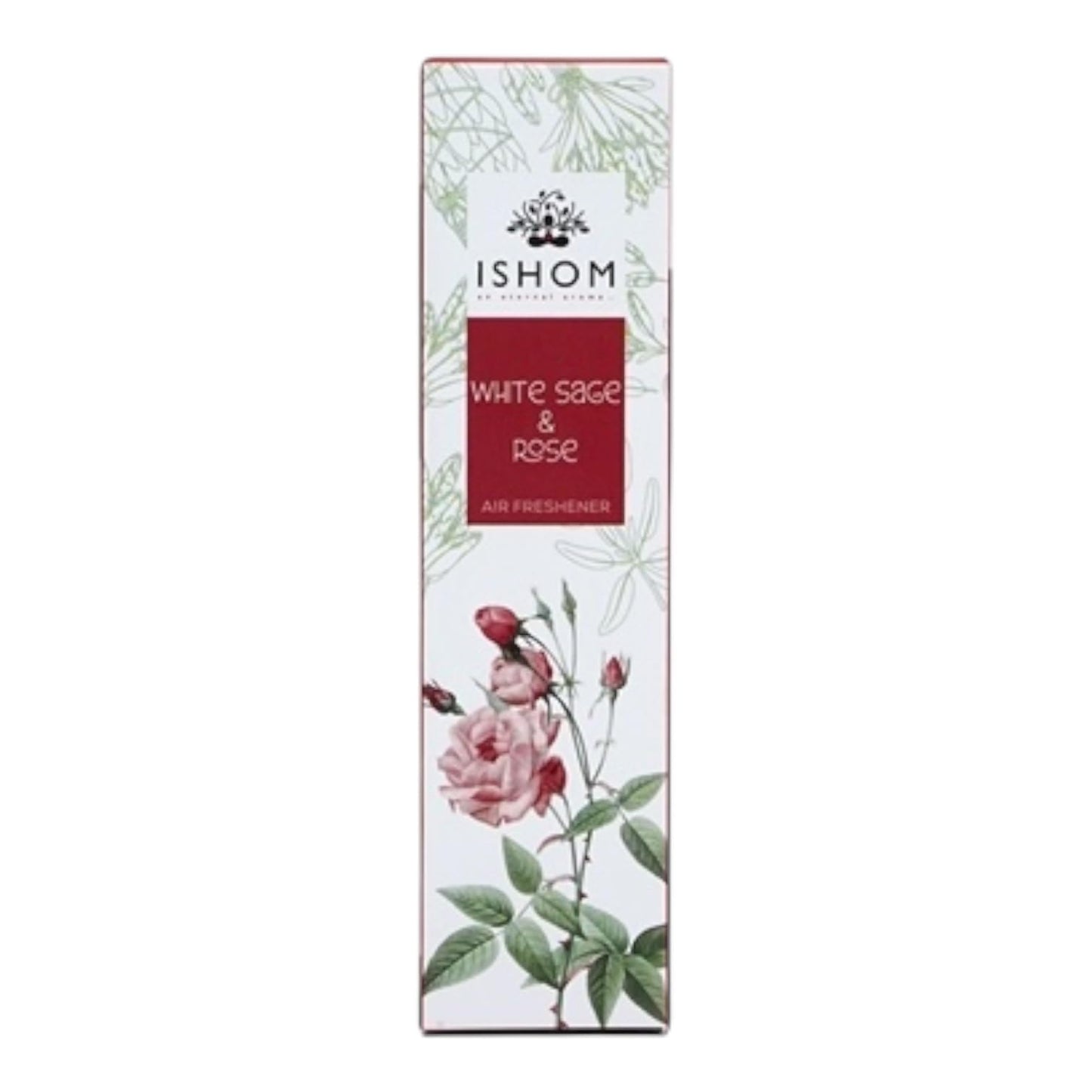 White Sage & Rose Smudge Spray – 100 ML Smokeless Energy