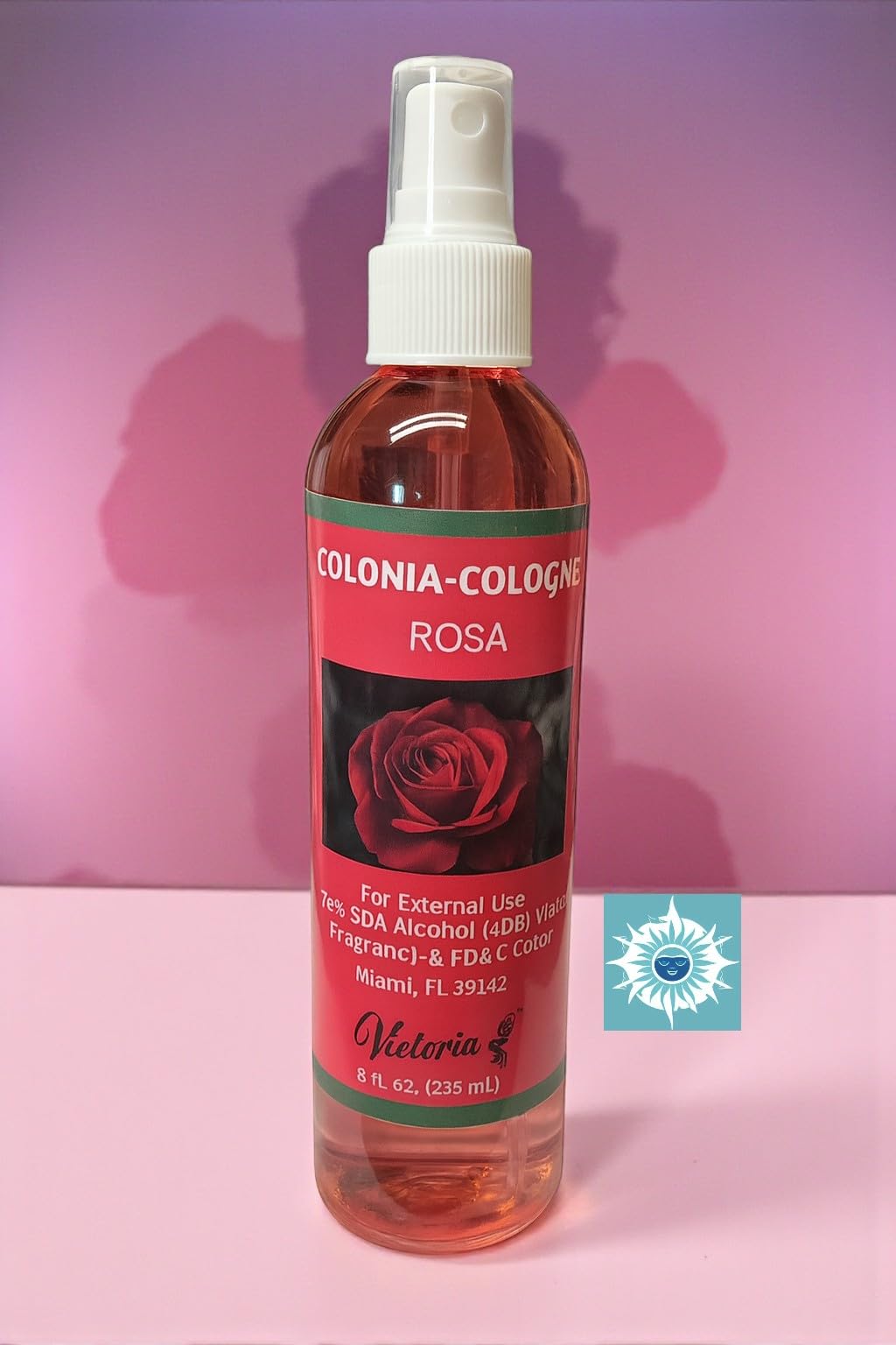 Rose Cologne 8 fl oz – Floral Rose Fragrance for Women &