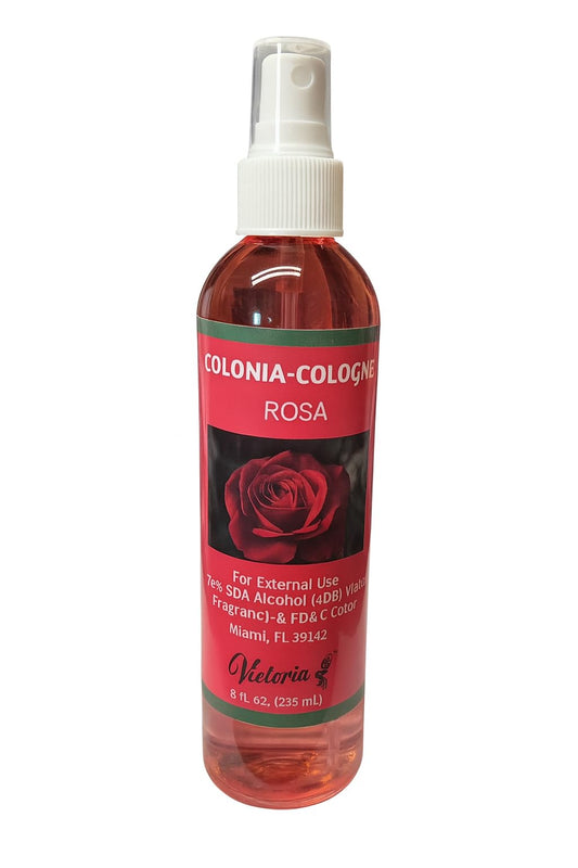 Rose Cologne 8 fl oz – Floral Rose Fragrance for Women &