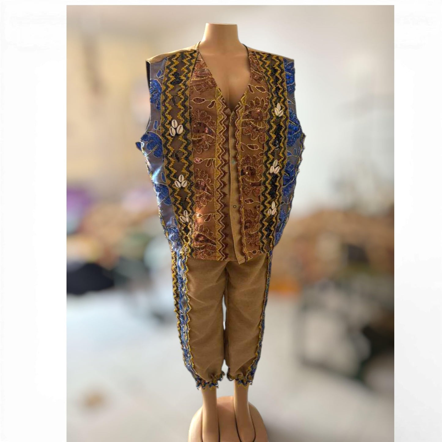 Babalu Aye – San Lazaro Effimaye Men Clothing – Traditional