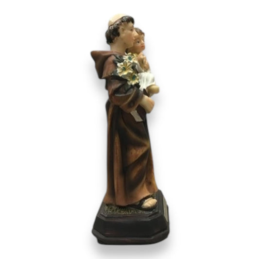 San Antoni  –  5" Saint Anthony Religious Statue Figurine