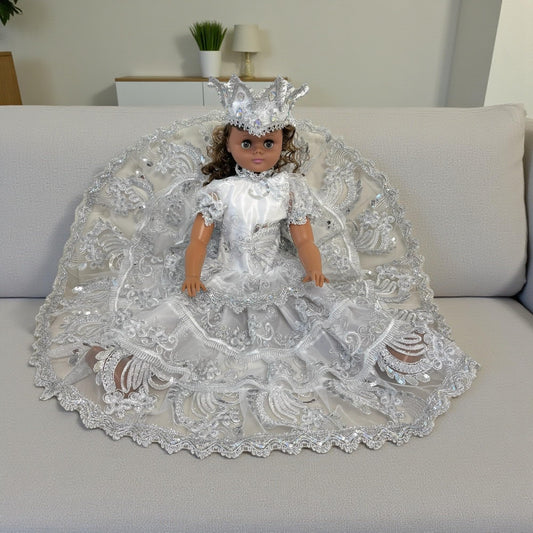 Obatala Santeria Doll – Muñeca de Santería Blanca para