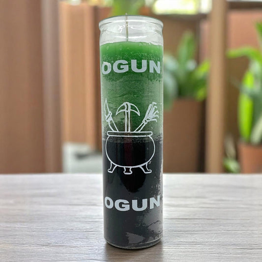 Oggun – Prayer Candle 7 Day Ogun 8" Vela de Ogun Unscented