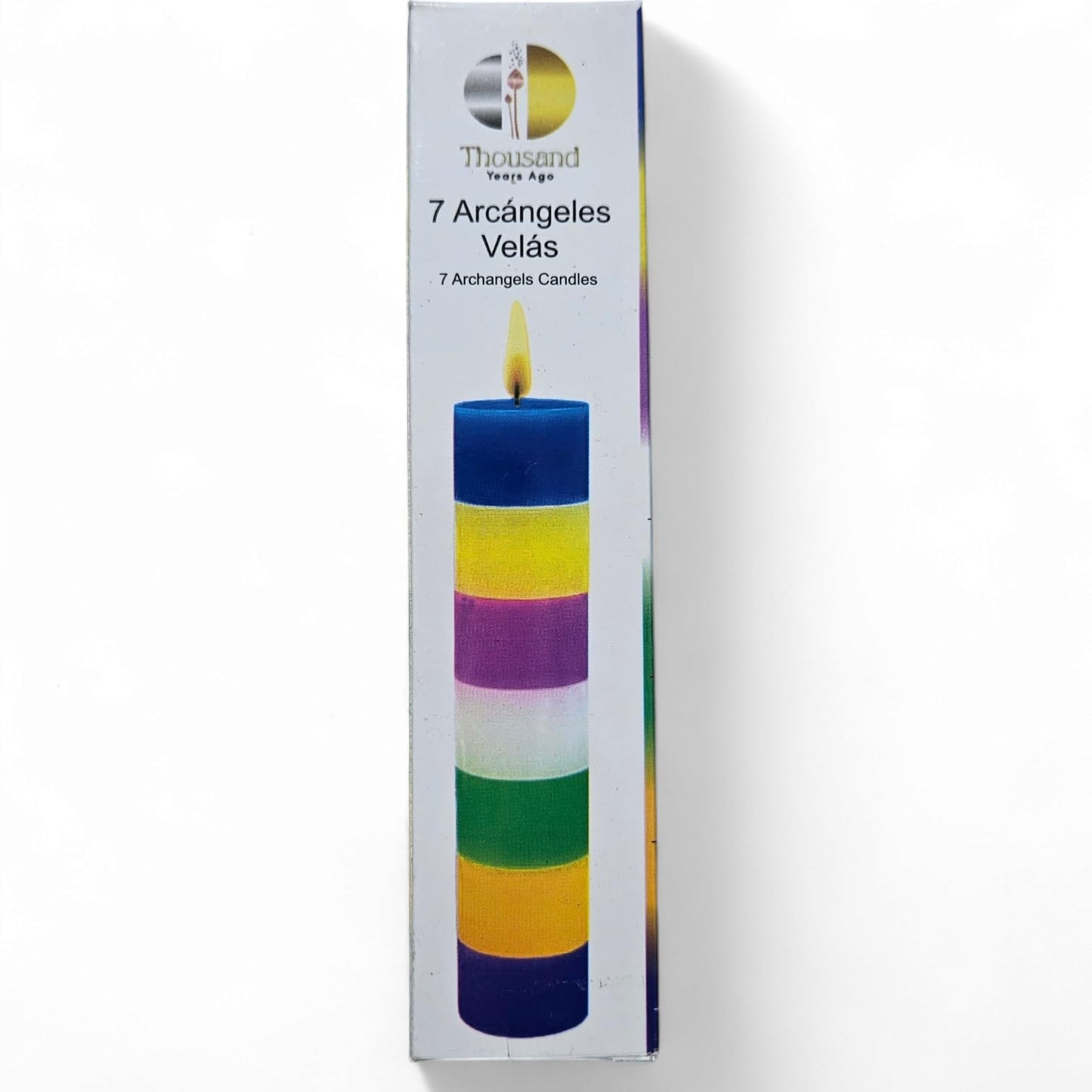 7 Archangels Candle – Multi-Color Spiritual Candle for