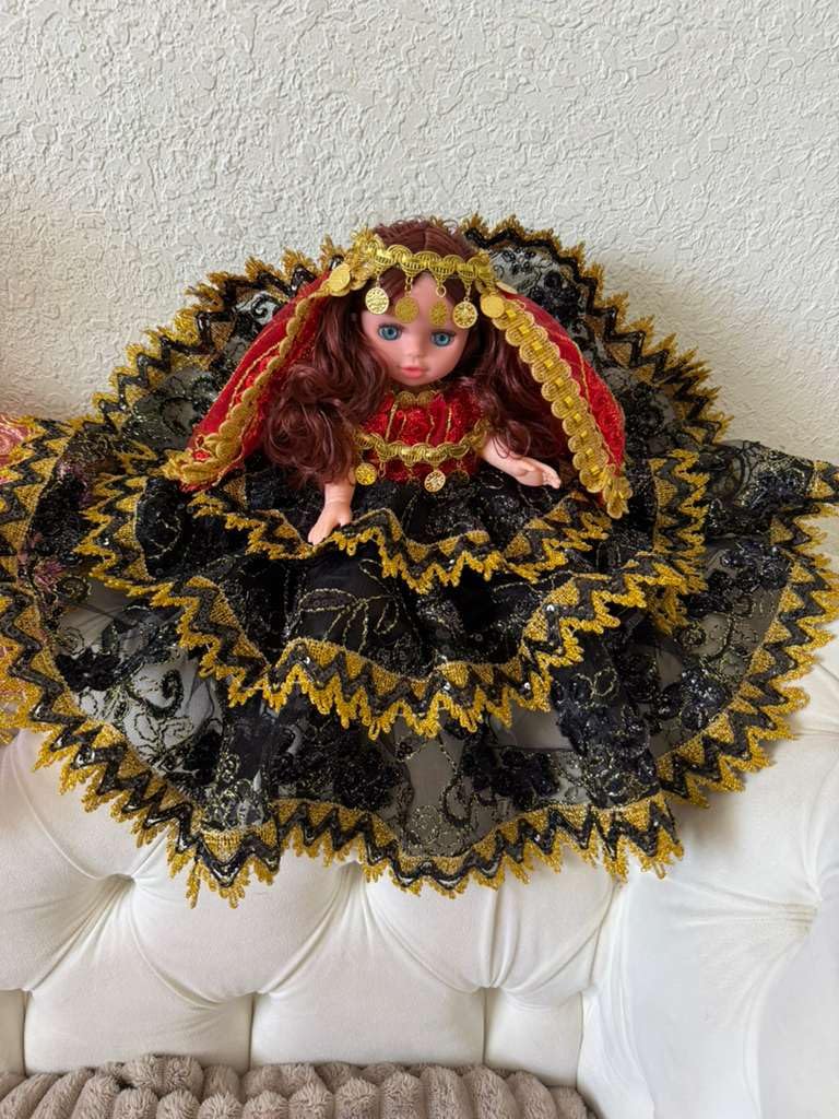 Spiritual Doll Gypsy Santeria Handmade Jitana Protection &