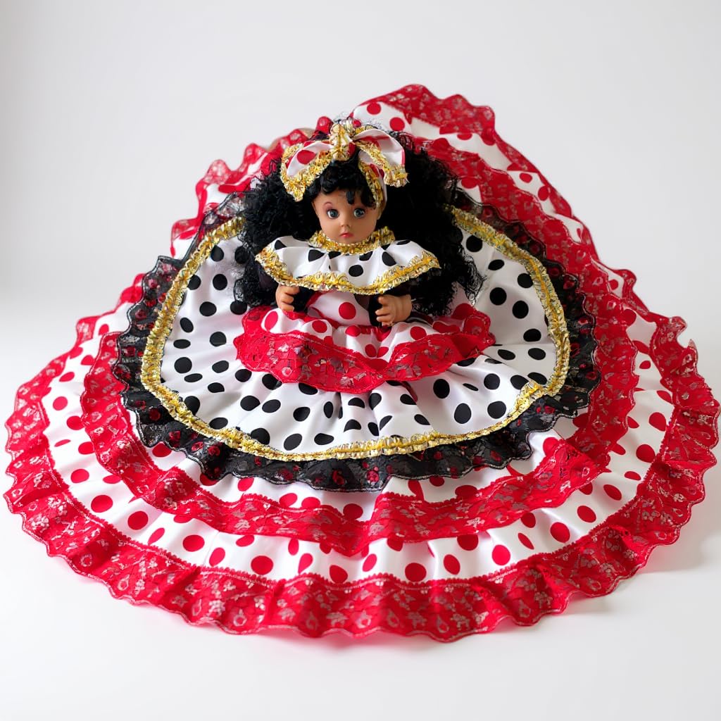 Gypsy Santeria Doll Gitana Roja – Muneca Espiritual con