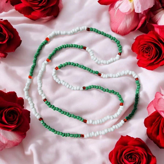 Collar de Oduduwa Santeria Necklace  –  Handmade White