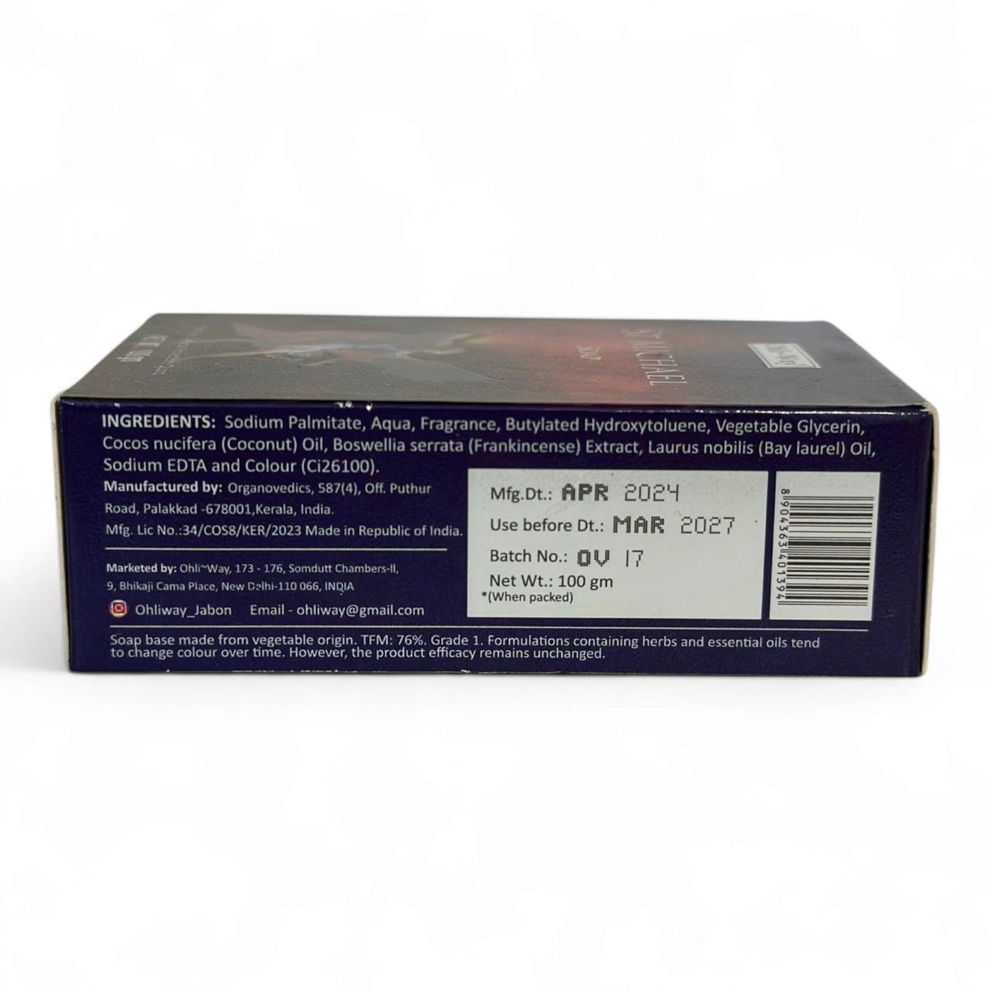 San Miguel Soap 3.5oz – Archangel Michael Protection Soap