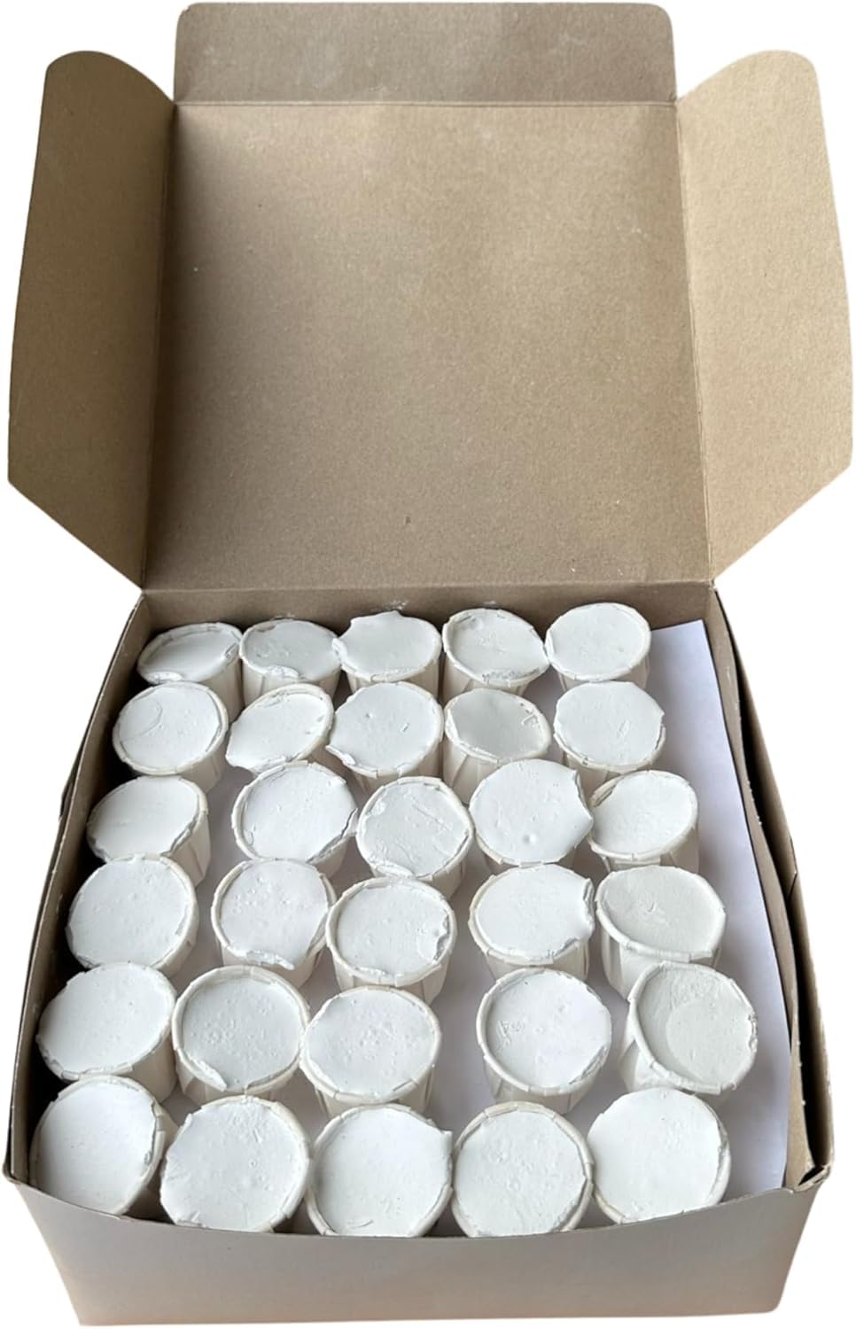 White Eggshell Cascarilla  –  Handmade Ritual Cups for