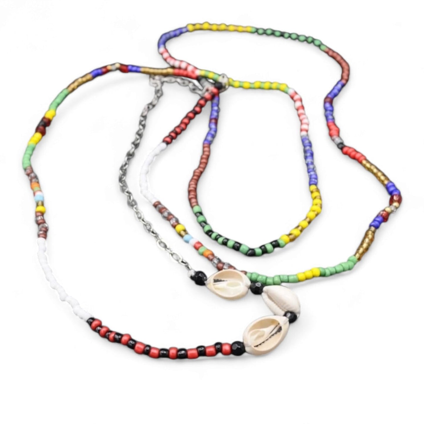 Santeria Beaded Necklaces Set – Handmade Traditional Orisha