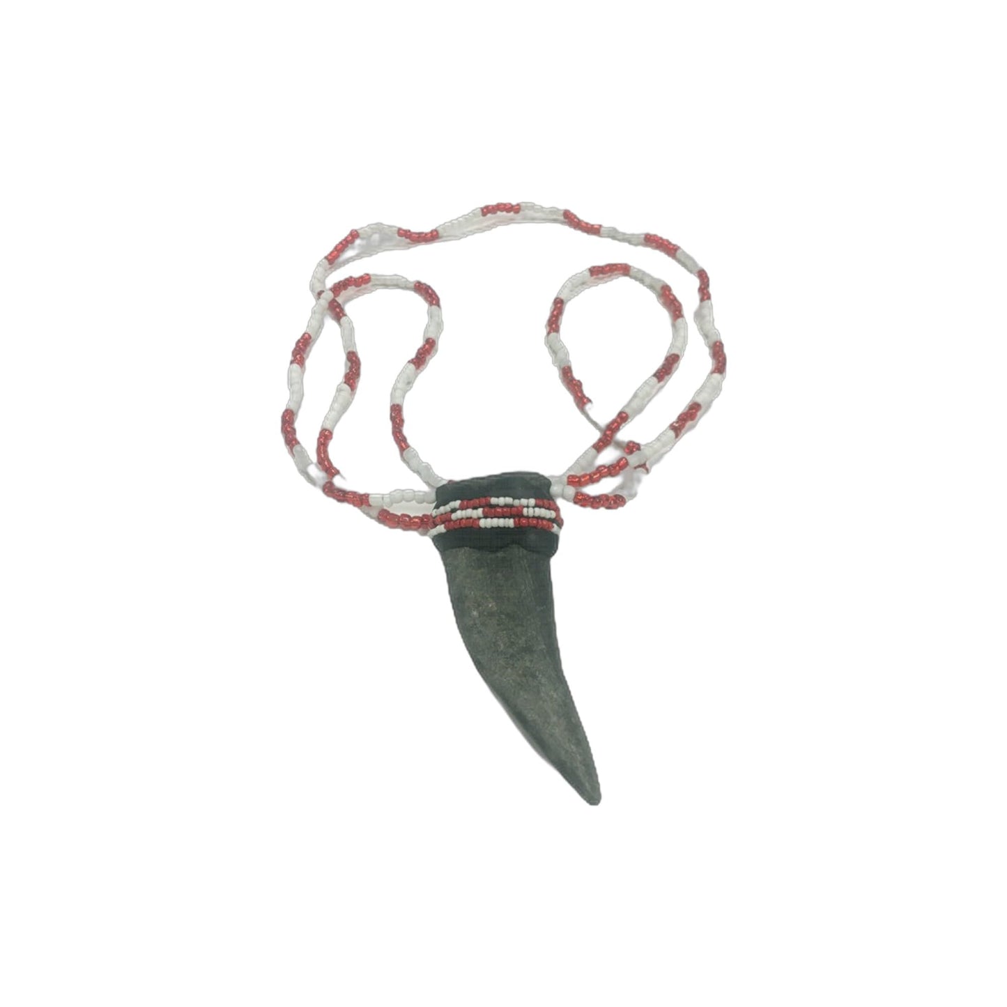 Elegua Cuerno de , Shango  –  Santeria Horn Amulet Osain