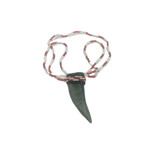 Elegua Cuerno de , Shango  –  Santeria Horn Amulet Osain