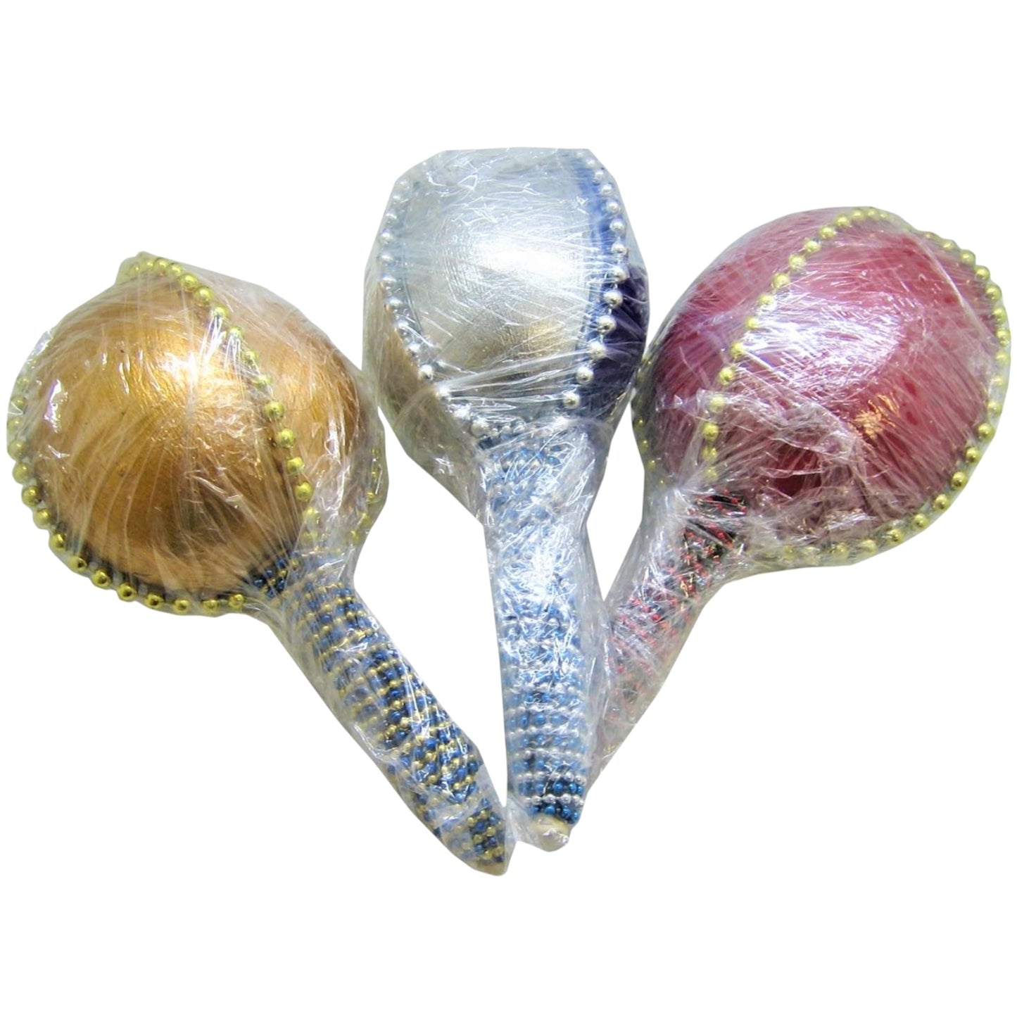 Santos Maracas with Plastic Beads, Ritual Musical