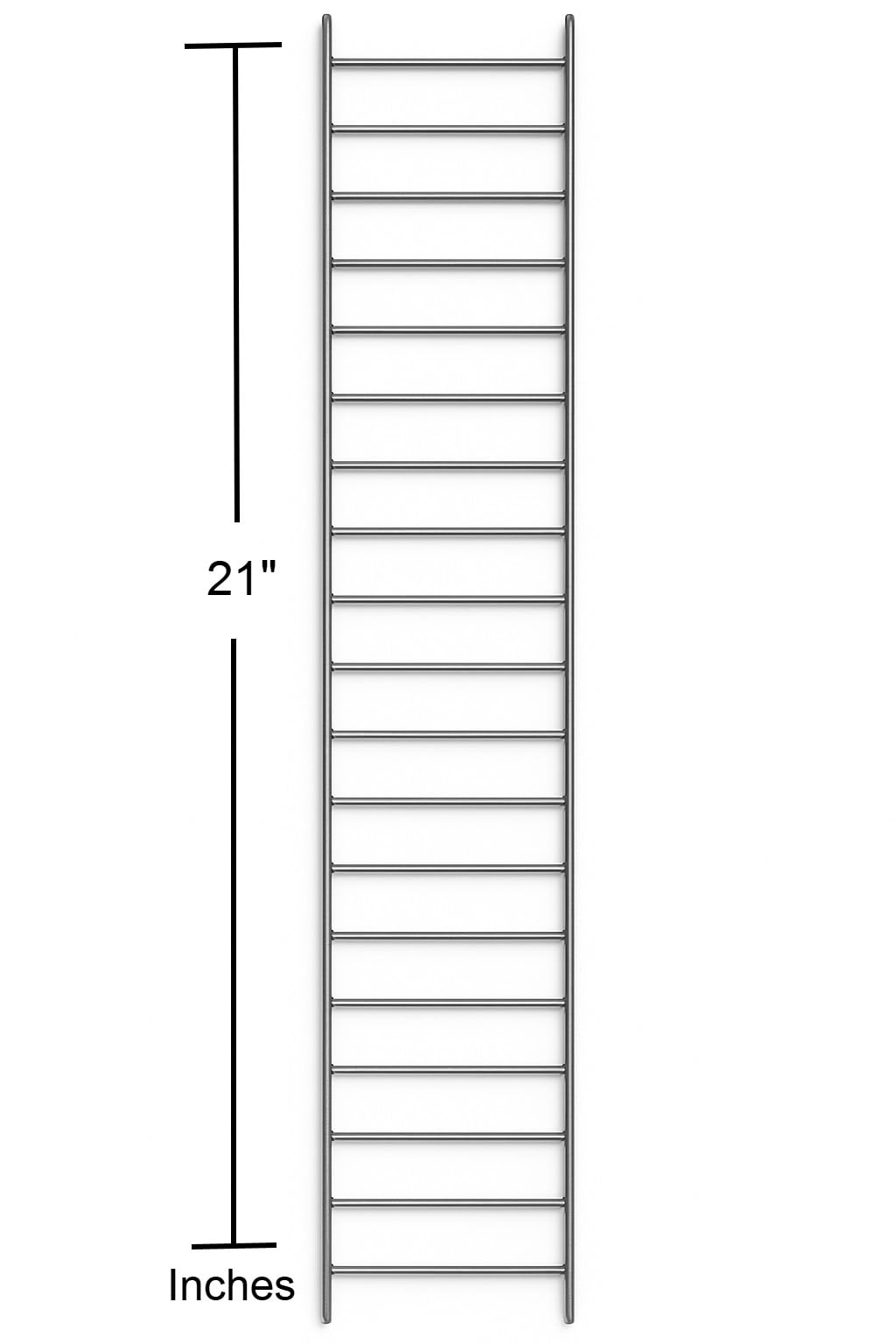 Oggun Ogun Escalera de Metal para , 7, 14, and 21 Steps