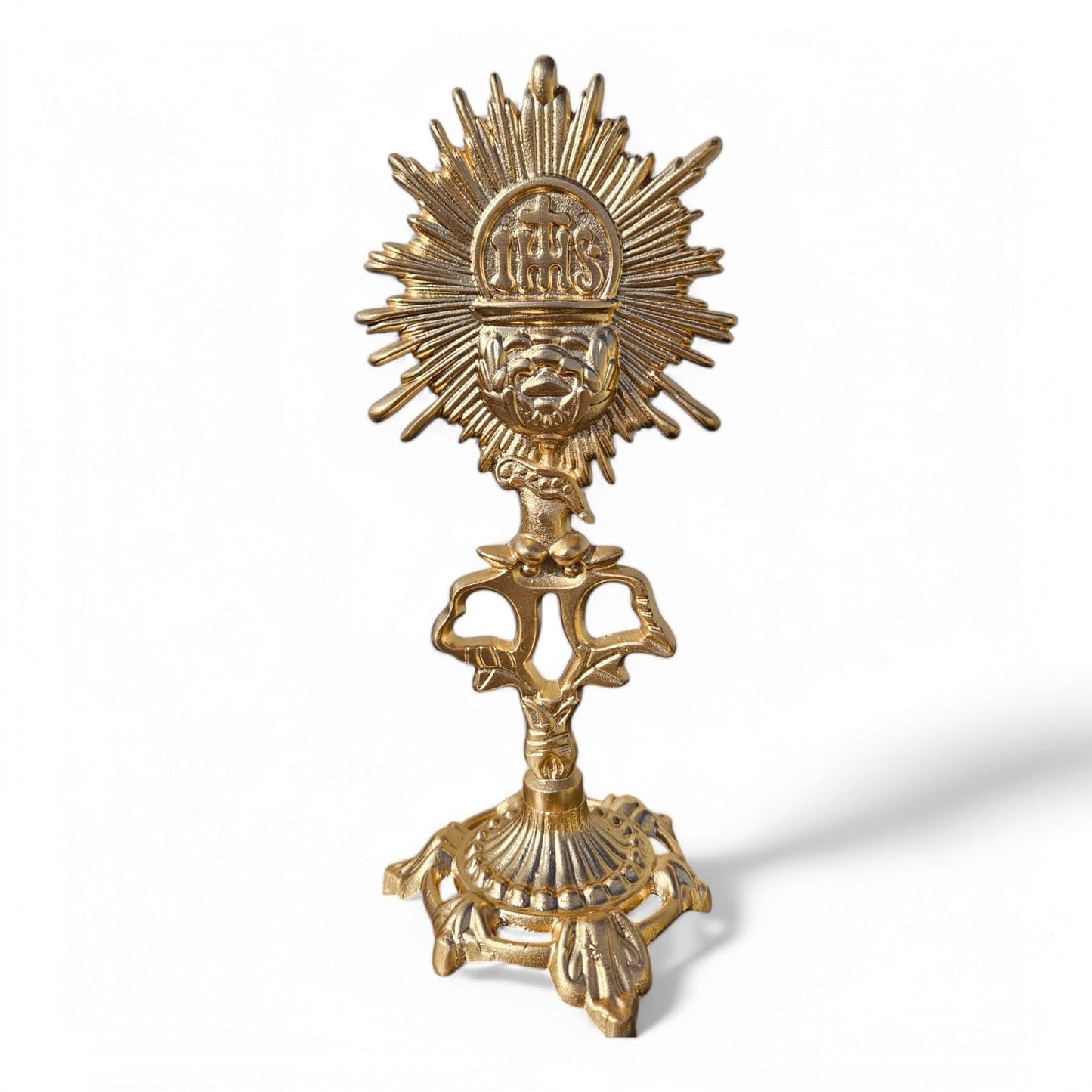 Santisimo Silver Statue – 11" Catholic Religious Figurine