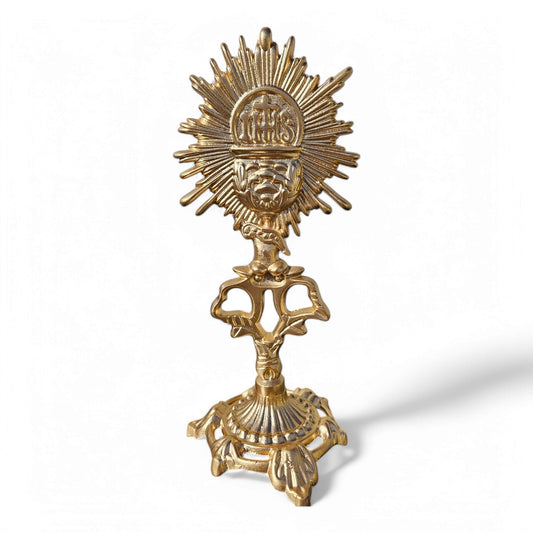 Santisimo Silver Statue – 11" Catholic Religious Figurine