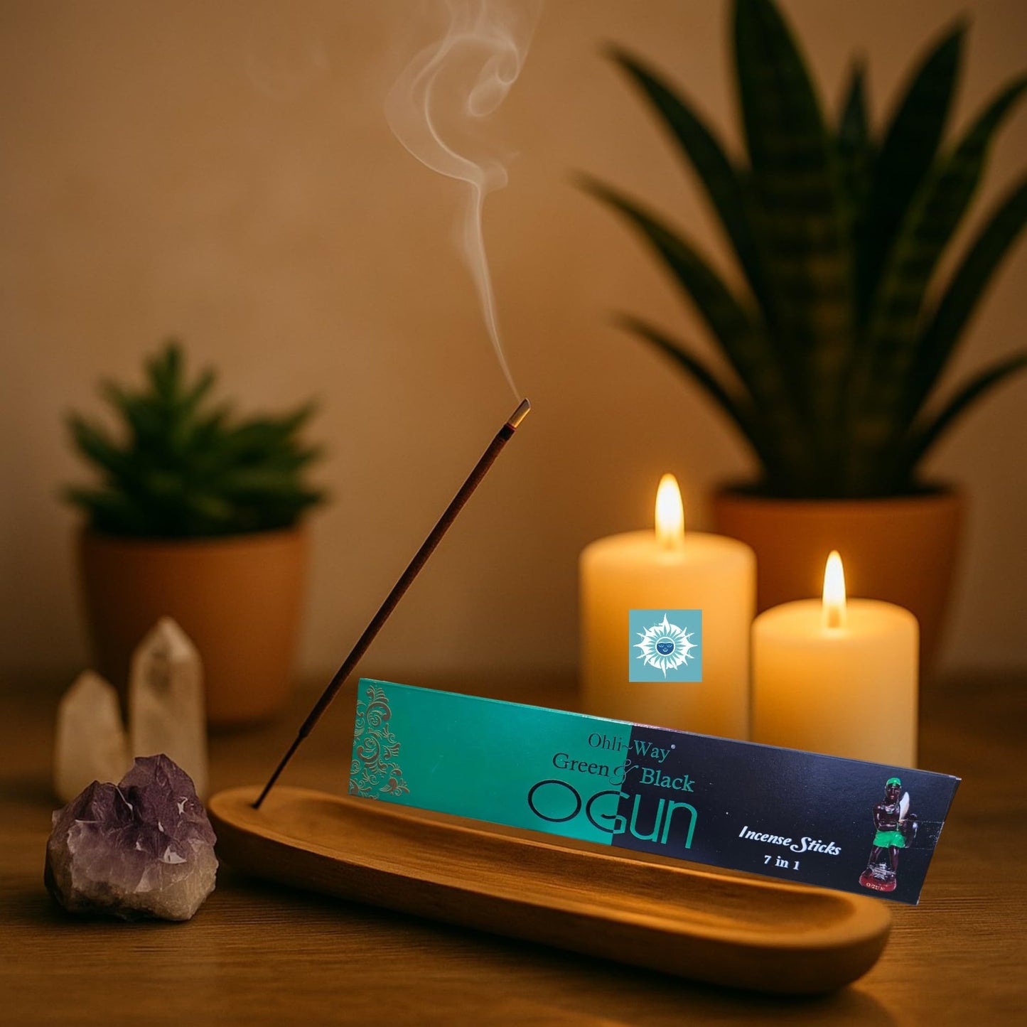 Oshun Incense Sticks – 7-in-1 Spiritual Aromatherapy