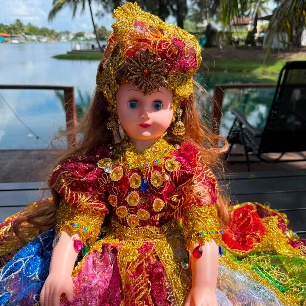 Oya Gitana Spiritual Muneca 26 Inch Yoruba Santeria Altar Decor Figure