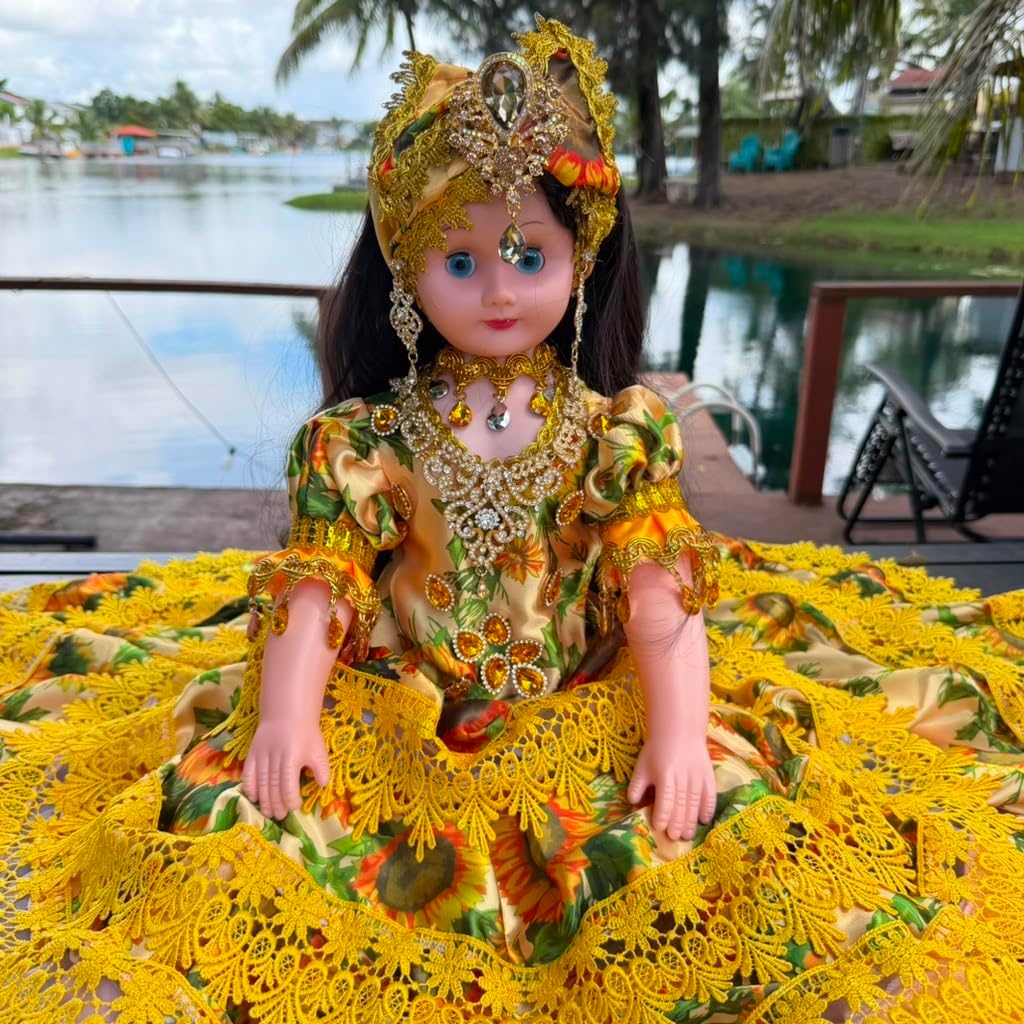 Gitana Spiritual Muneca 26 Inch Yoruba Santeria Altar Decor Oshun