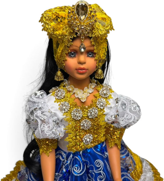 26 Inch Yoruba Gitana Muneca for Santeria Spiritual Altar Decor