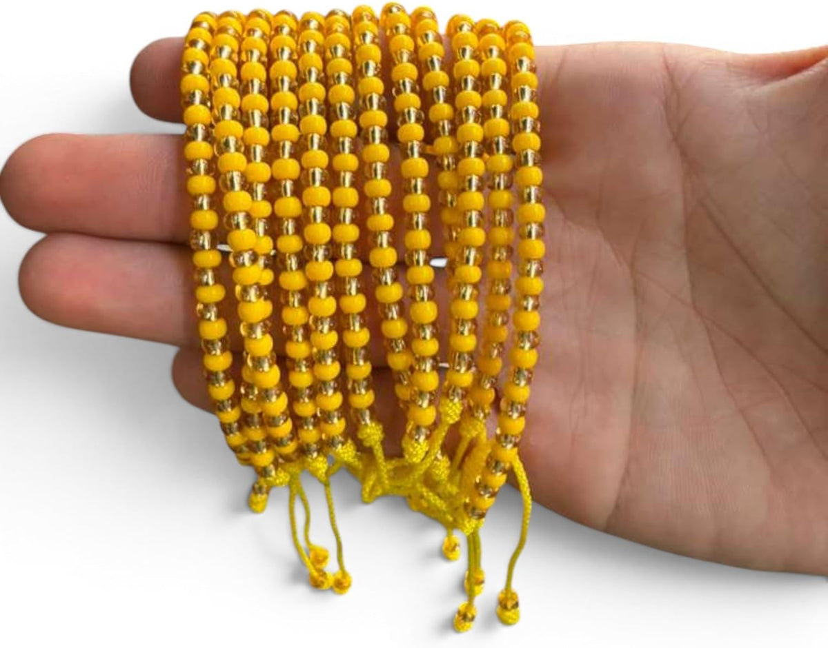 Ilde Bracelet Santeria Adjustable Beaded Thread Bracelet Yoruba Orisha Spiritual Pulsera de Santo Re
