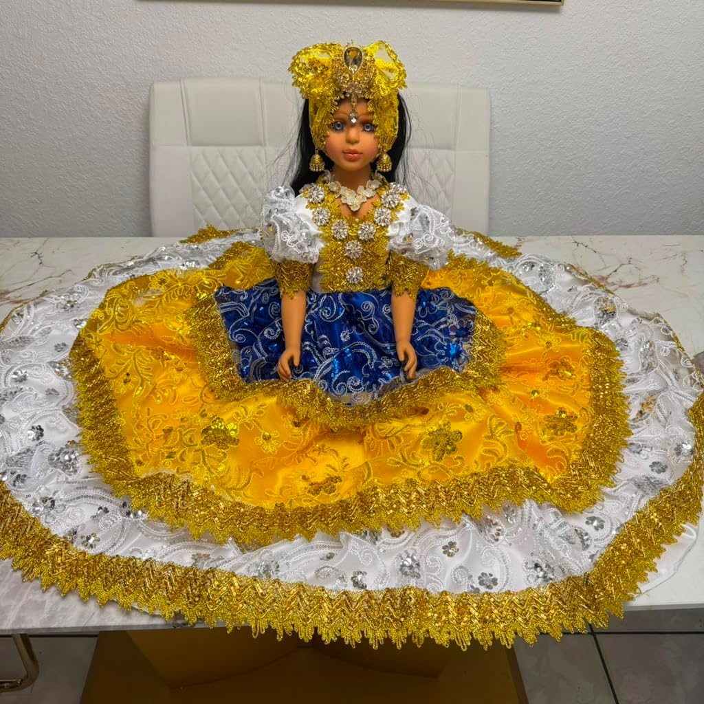 26 Inch Yoruba Gitana Muneca for Santeria Spiritual Altar Decor