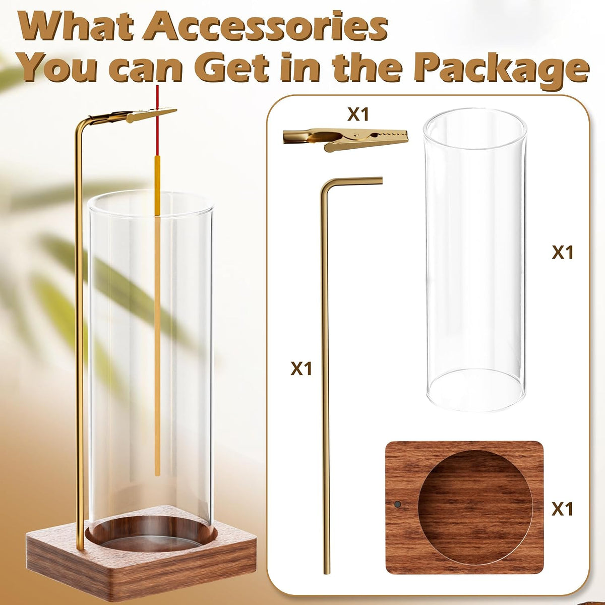 HzTinT Incense Holder for Sticks, Insence-Stick Holder, Anti-Ash Flying No Mess Incense Burner, Ince
