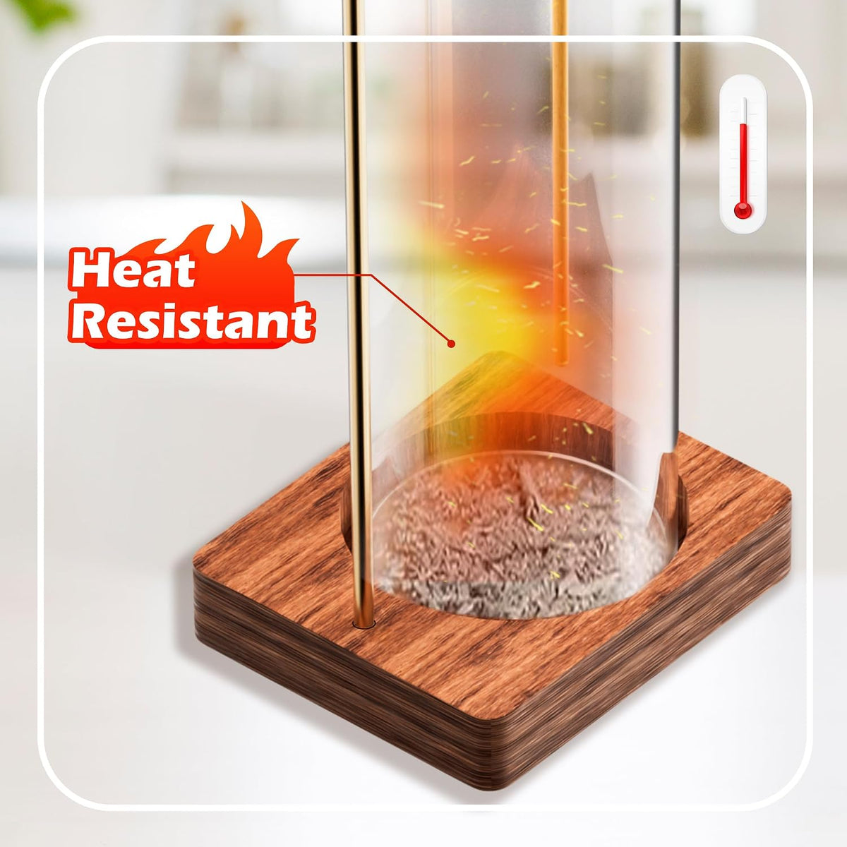 HzTinT Incense Holder for Sticks, Insence-Stick Holder, Anti-Ash Flying No Mess Incense Burner, Ince