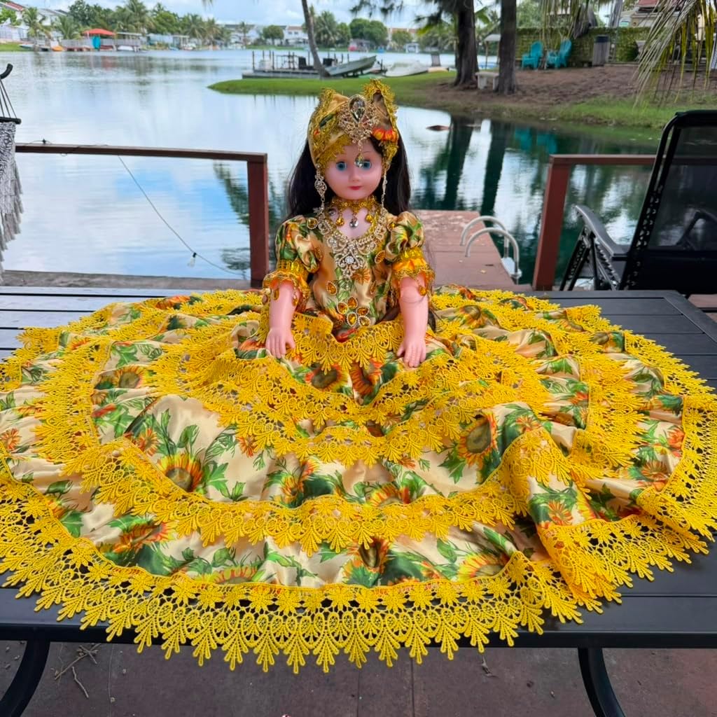 Gitana Spiritual Muneca 26 Inch Yoruba Santeria Altar Decor Oshun