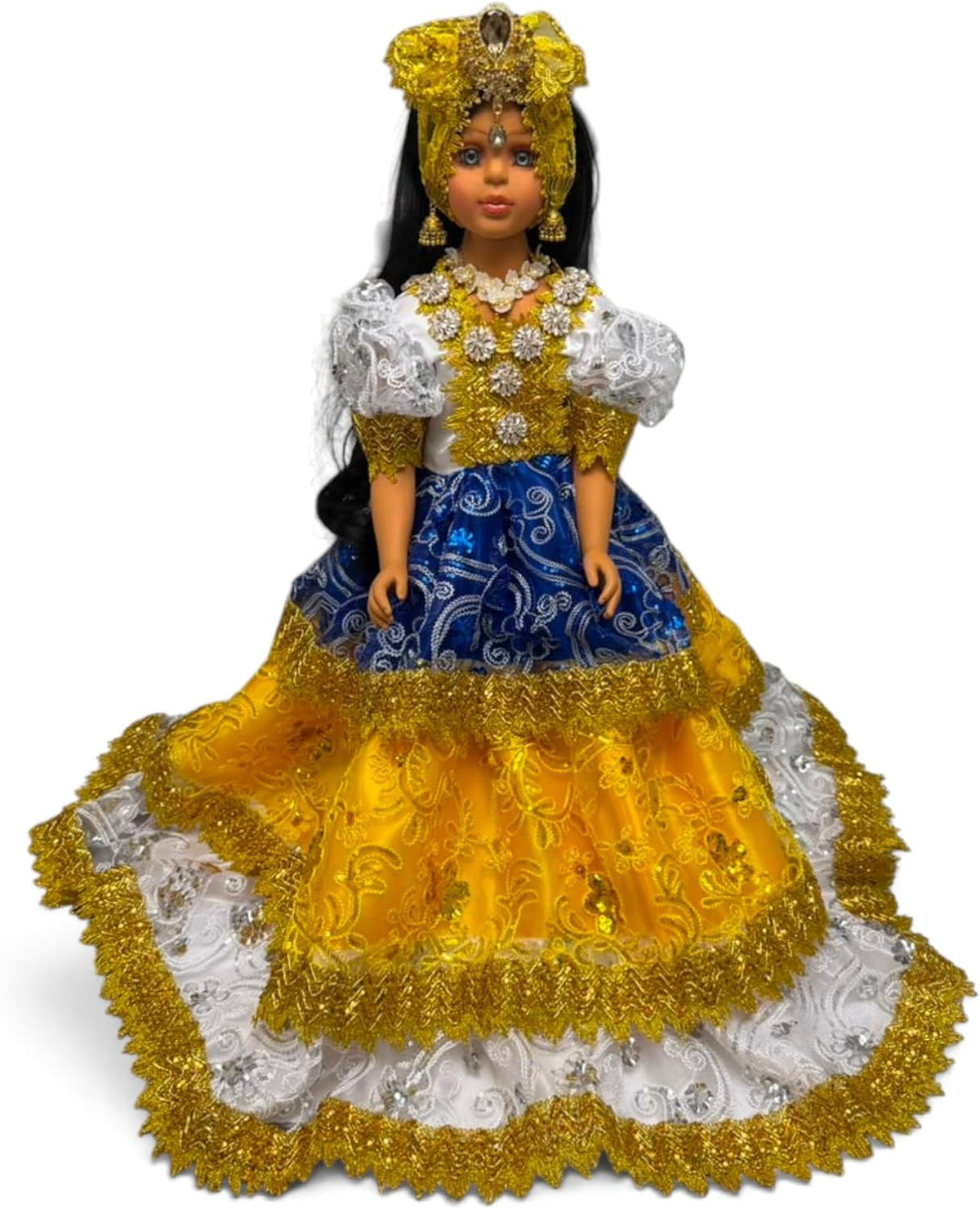 26 Inch Yoruba Gitana Muneca for Santeria Spiritual Altar Decor