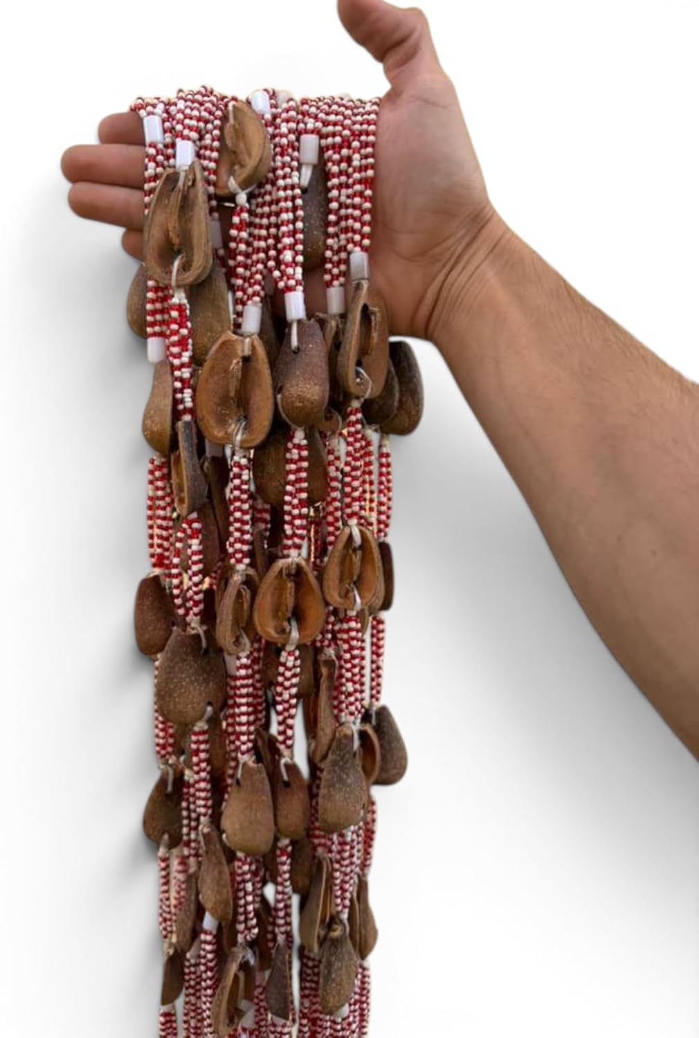 Opele Ekuele Ifa Orula Divination Babalawo – Agbere Handmade Yoruba Santeria Oracle Tool with Seeds 
