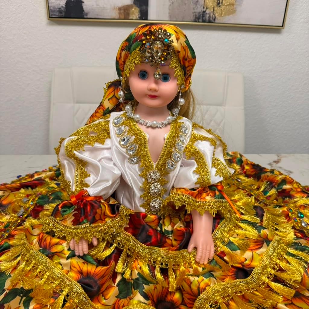 26 Inch Yoruba Gitana Muneca for Santeria Spiritual Altar Decor