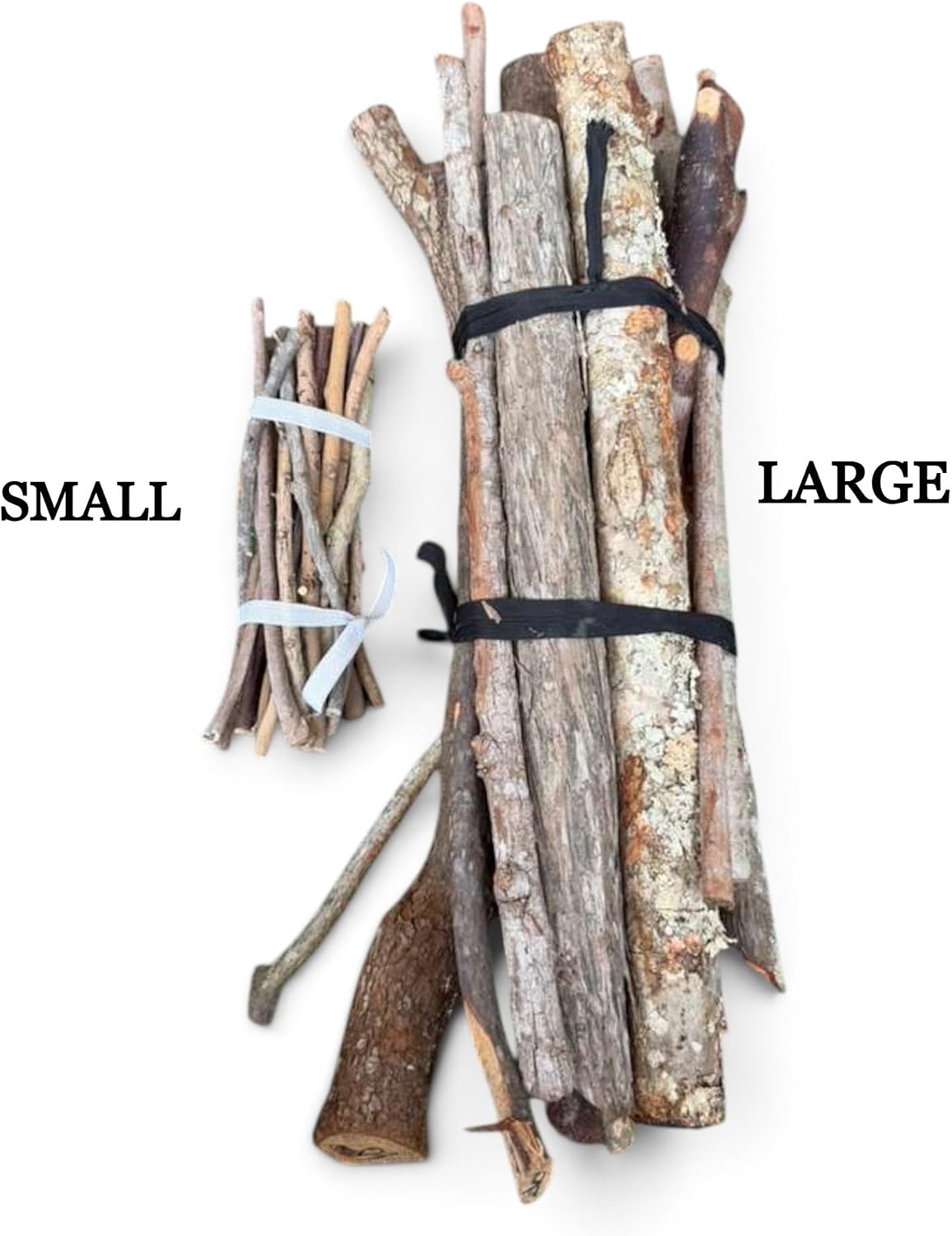 Carga de 21 Palos Natural Wood Stick Prenda Egun Santeria Yoruba Mayombe, Small