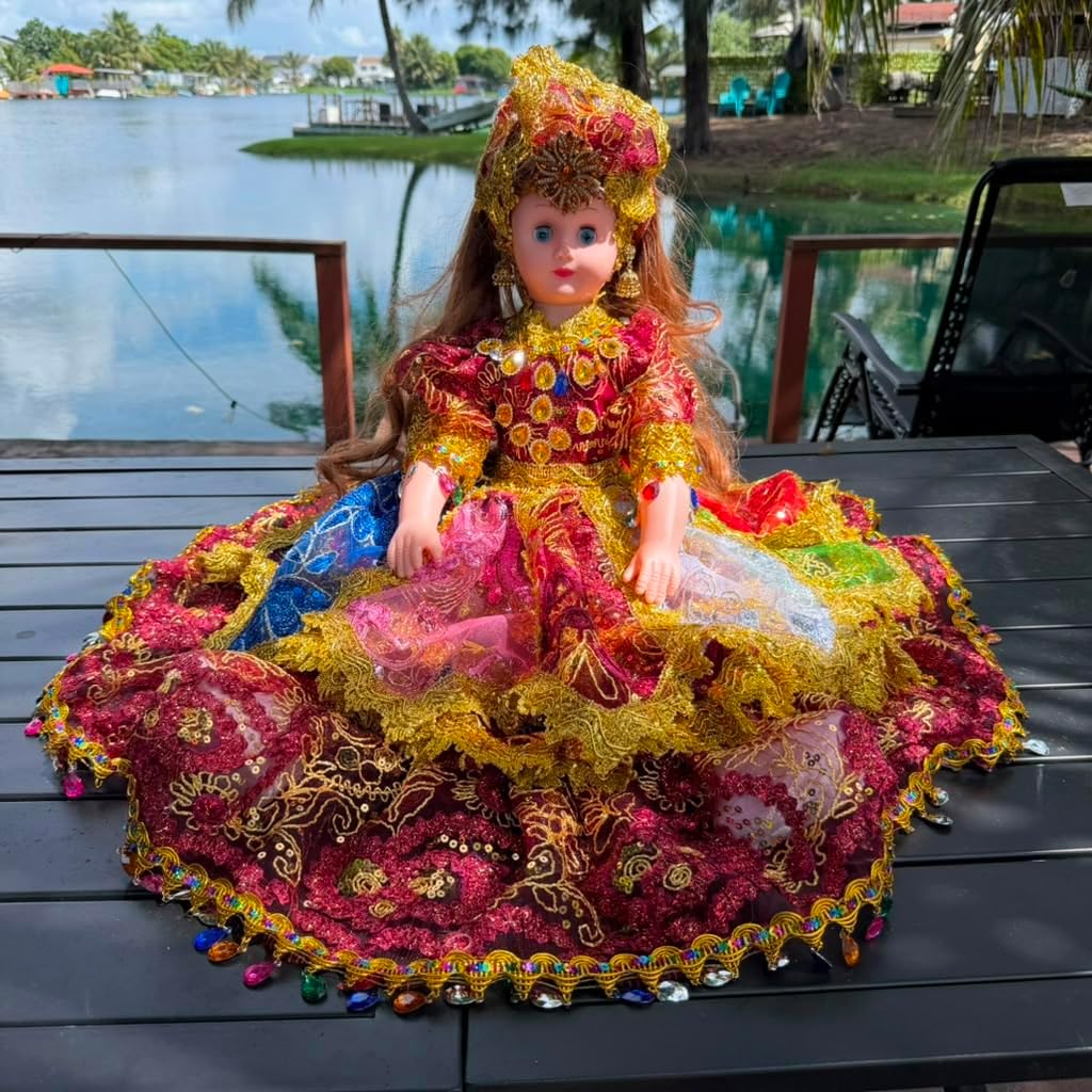 Oya Gitana Spiritual Muneca 26 Inch Yoruba Santeria Altar Decor Figure