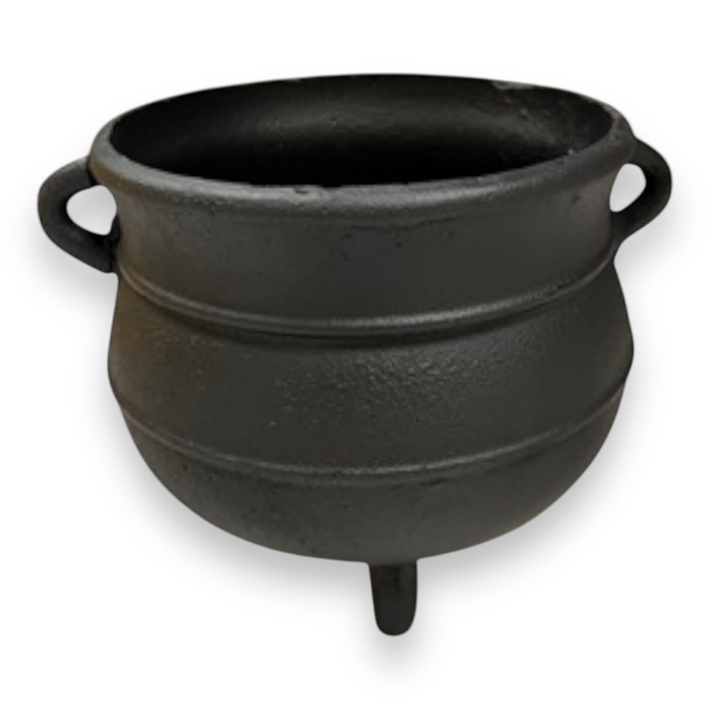 Caldero de Hierro Oggun, Iron Cauldron 7" Inch Ogun - Ifa, Santeria, Authentic Ritual Pot, Big Iron Bowl