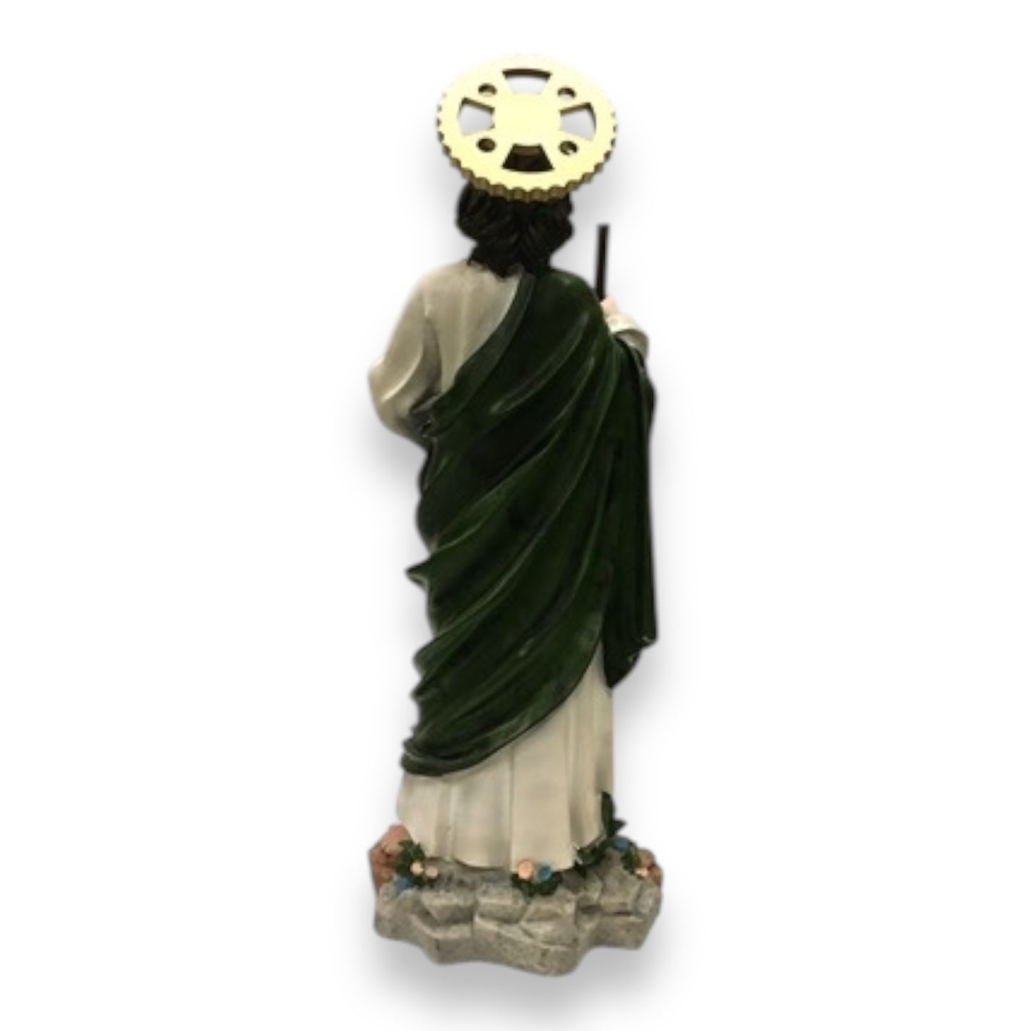 San Judas - Saint Jude Thaddaeus 8" , 12 " and 18" Resin Figurine – Religious Statue Figurine