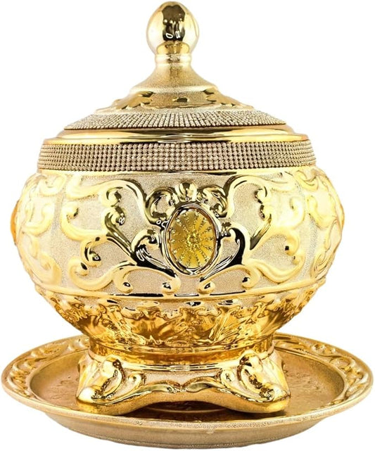 Porcelain Tureen - Sopera de Ochun 13" Inch para Orishas Oshun with Plate Santeria